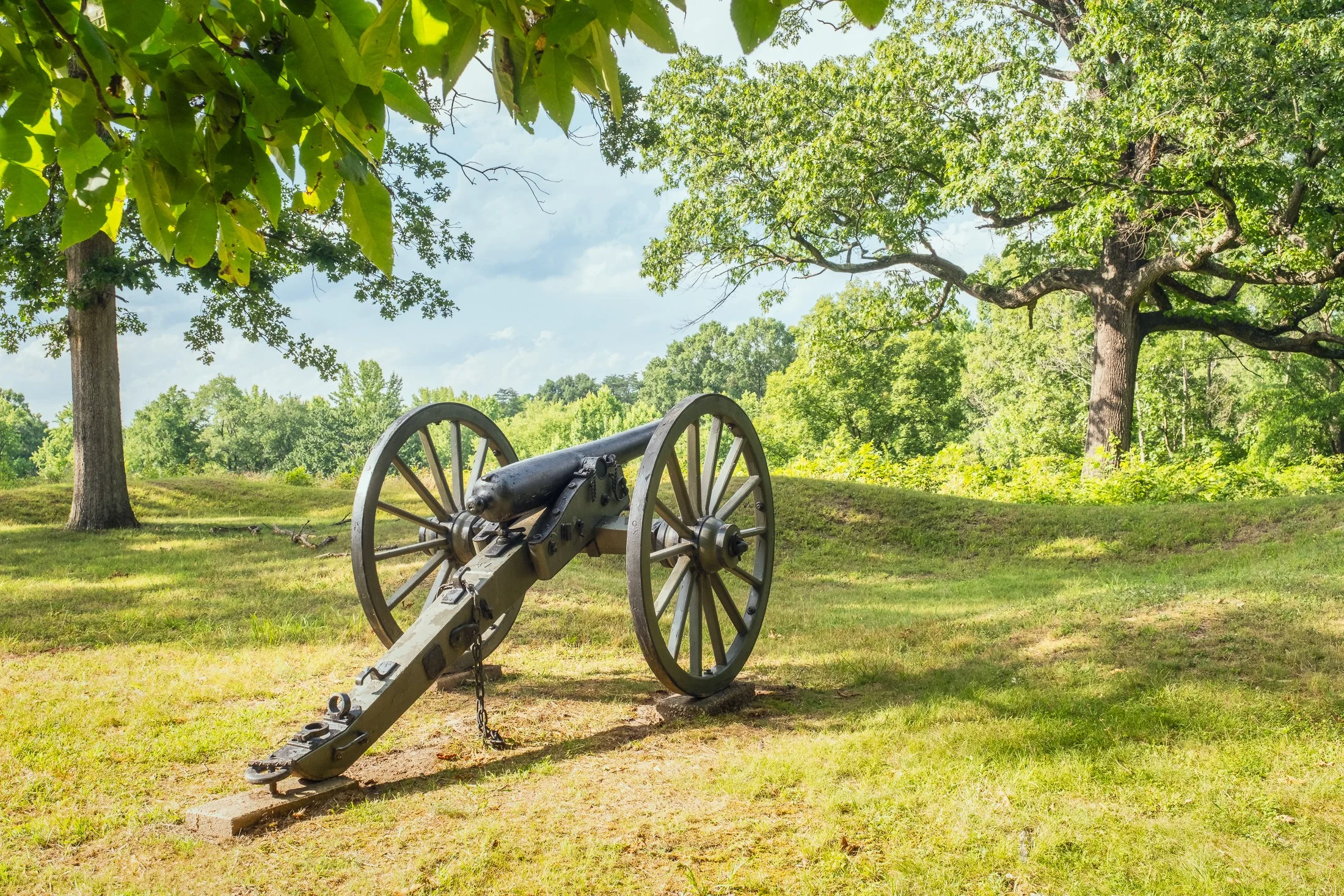 Prospect Hill battlefield in Fredericksburg, VA – historical landscape photography by Lange Photo Studio