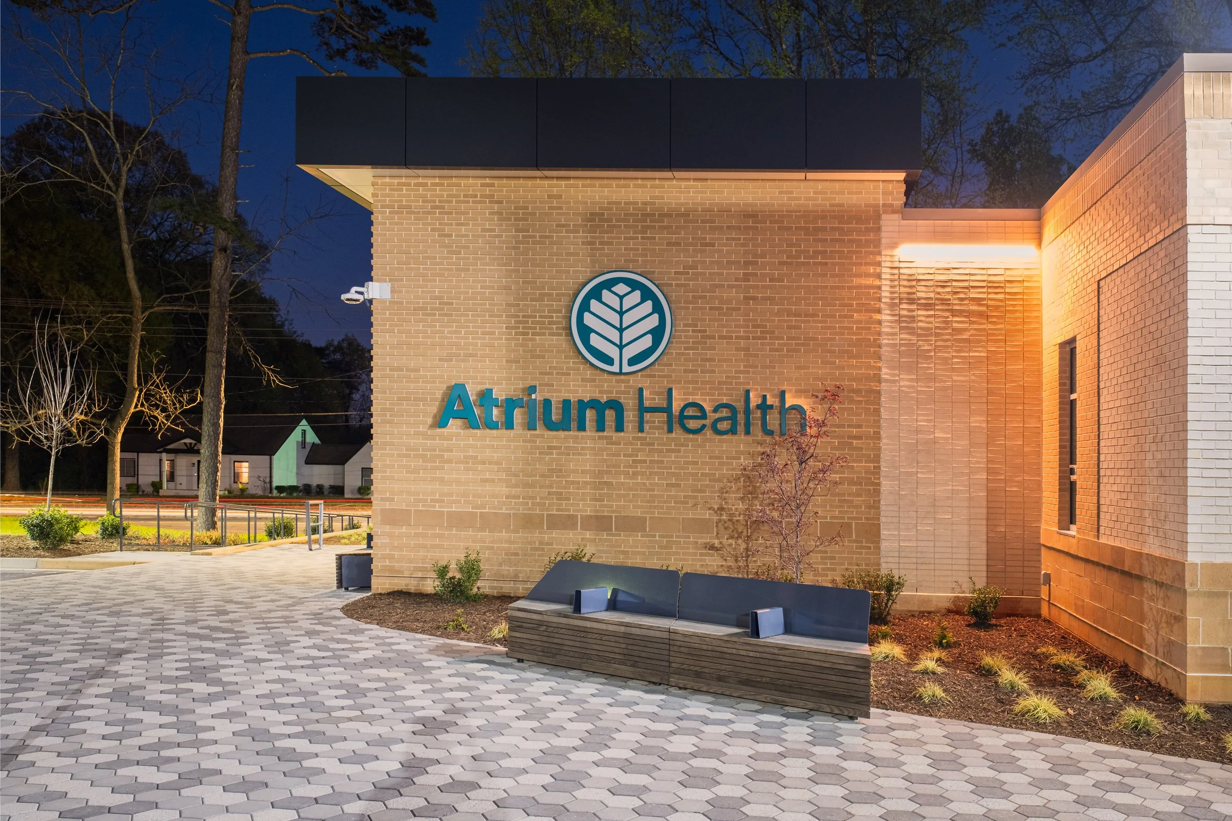 Atrium Health Clinic in Charlotte, NC – architectural photography by Lange Photo Studio featuring design by Neighboring Concepts