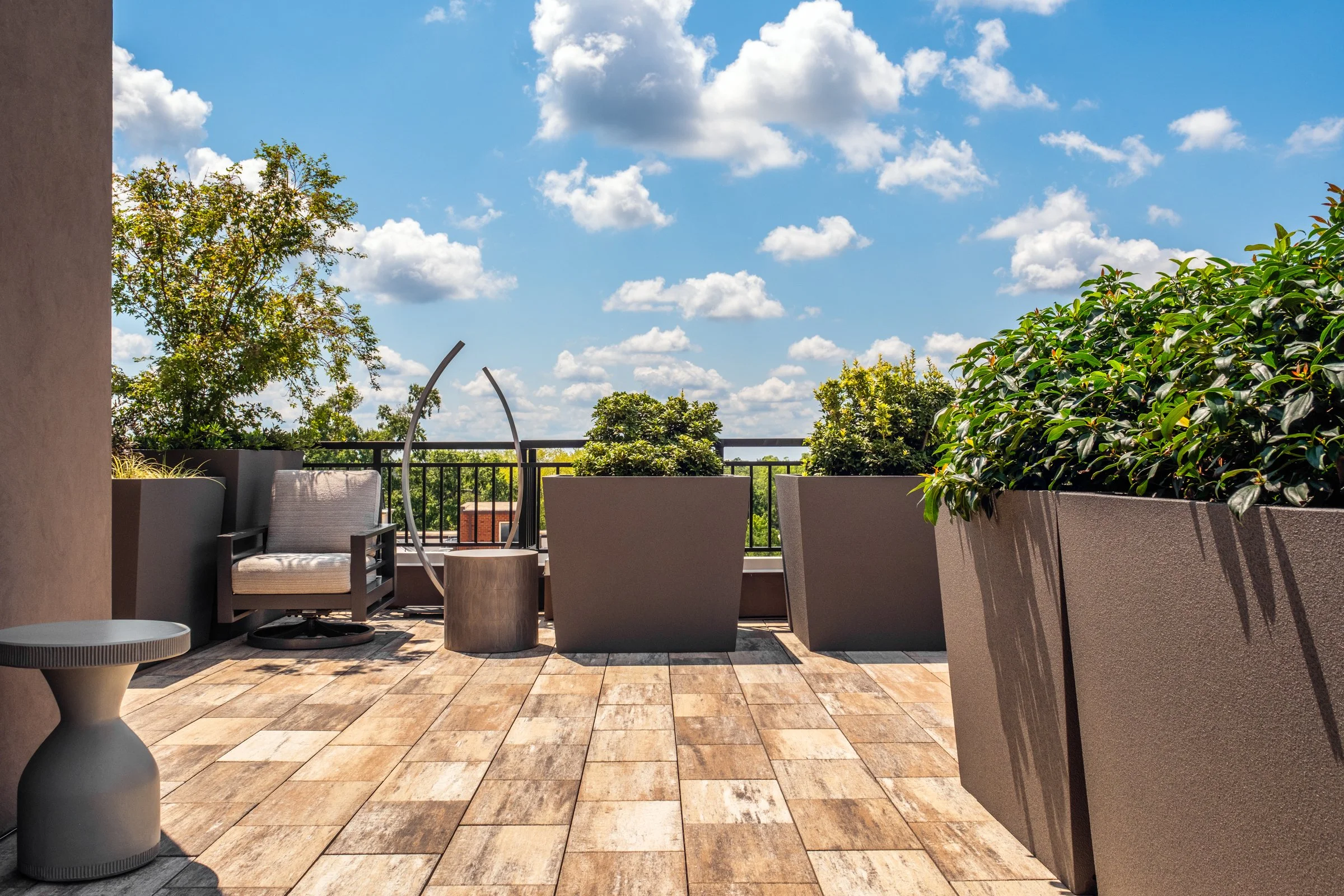 Architectural and landscape photography of Regent Eastover highlighting exterior design and functional spaces.