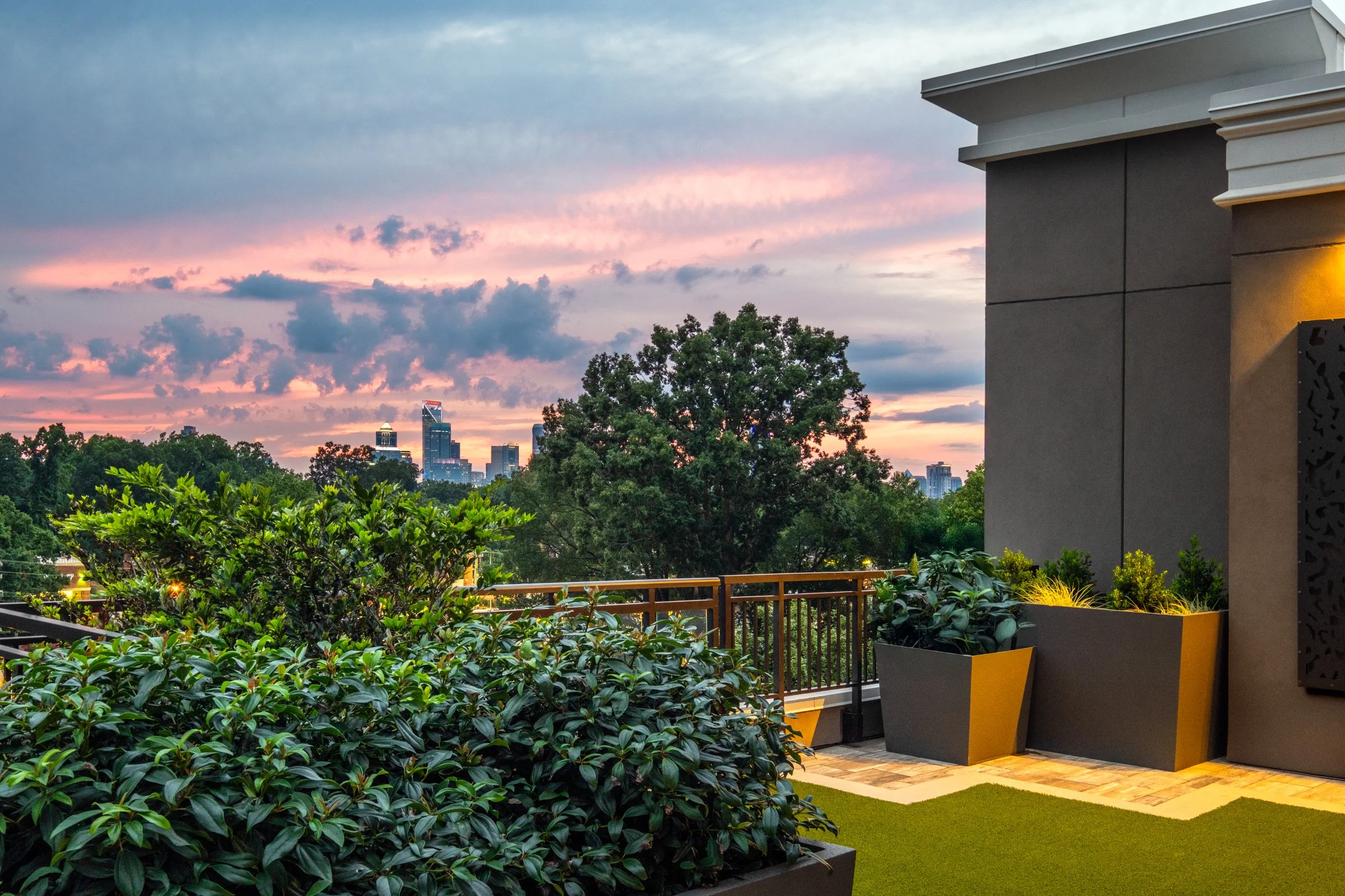 Architectural and landscape photography of Regent Eastover highlighting exterior design and functional spaces.