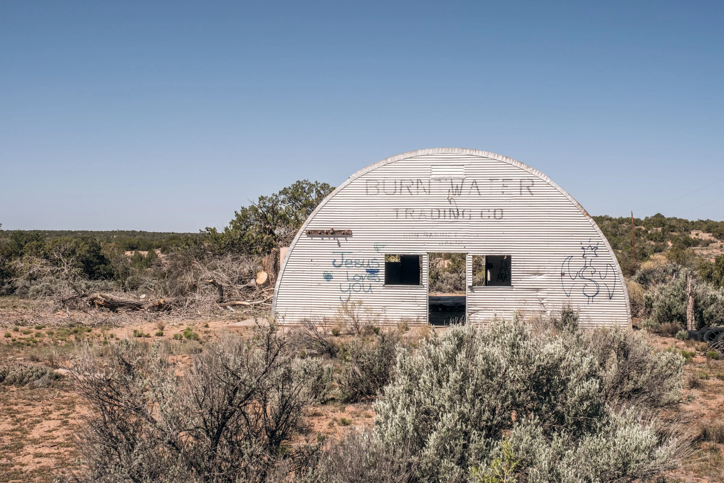Hauling Life | Navajo Nation — Unified Metadata Paragraphs

Wayne Wilson and Joann Whiting collect water in Gallup, New Mexico at a community water source. The containers are filled, prepared, and loaded into their vehicle for transport across the Na