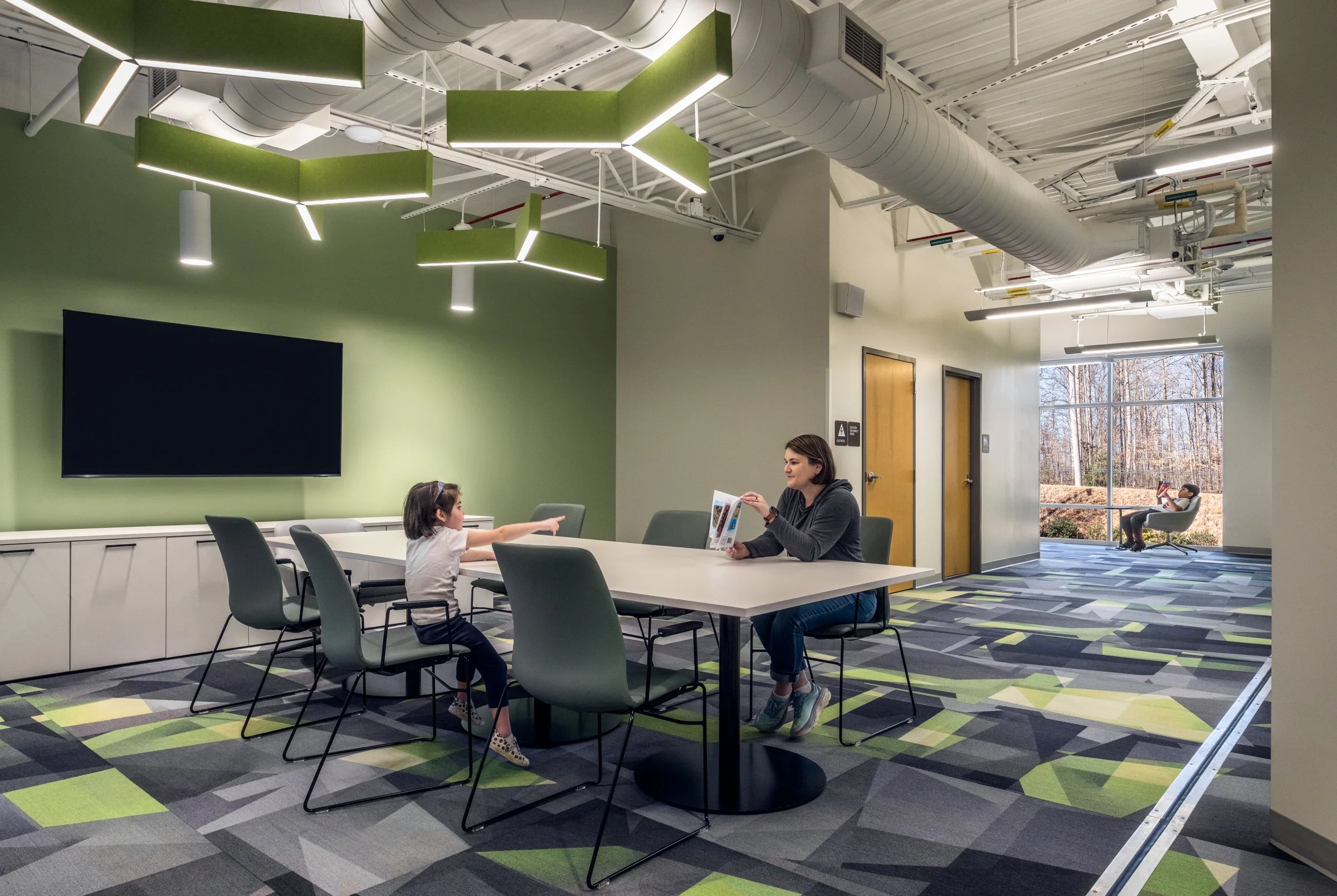Haynes-Taylor YMCA renovation in Greensboro, NC designed by CPL Architecture, photographed by Paul Lange
