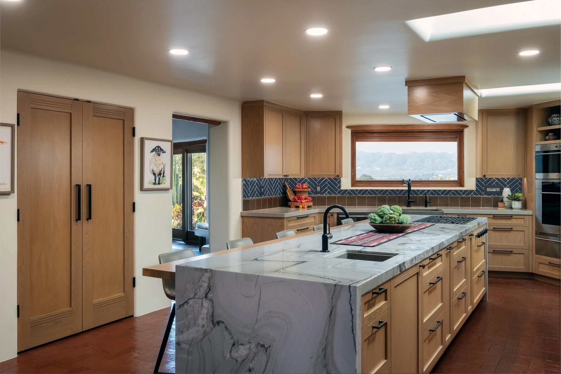 Kitchen interior design by Marie Lyall – photographed by Lange Photo Studio