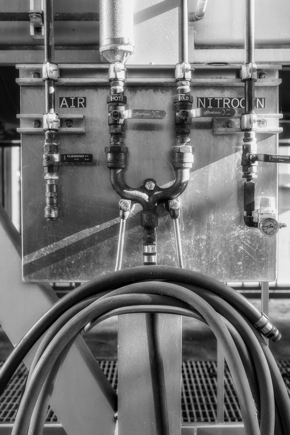 Behind-the-scenes winemaking at Beringer Vineyards in St. Helena, California – photographed by Lange Photo Studio