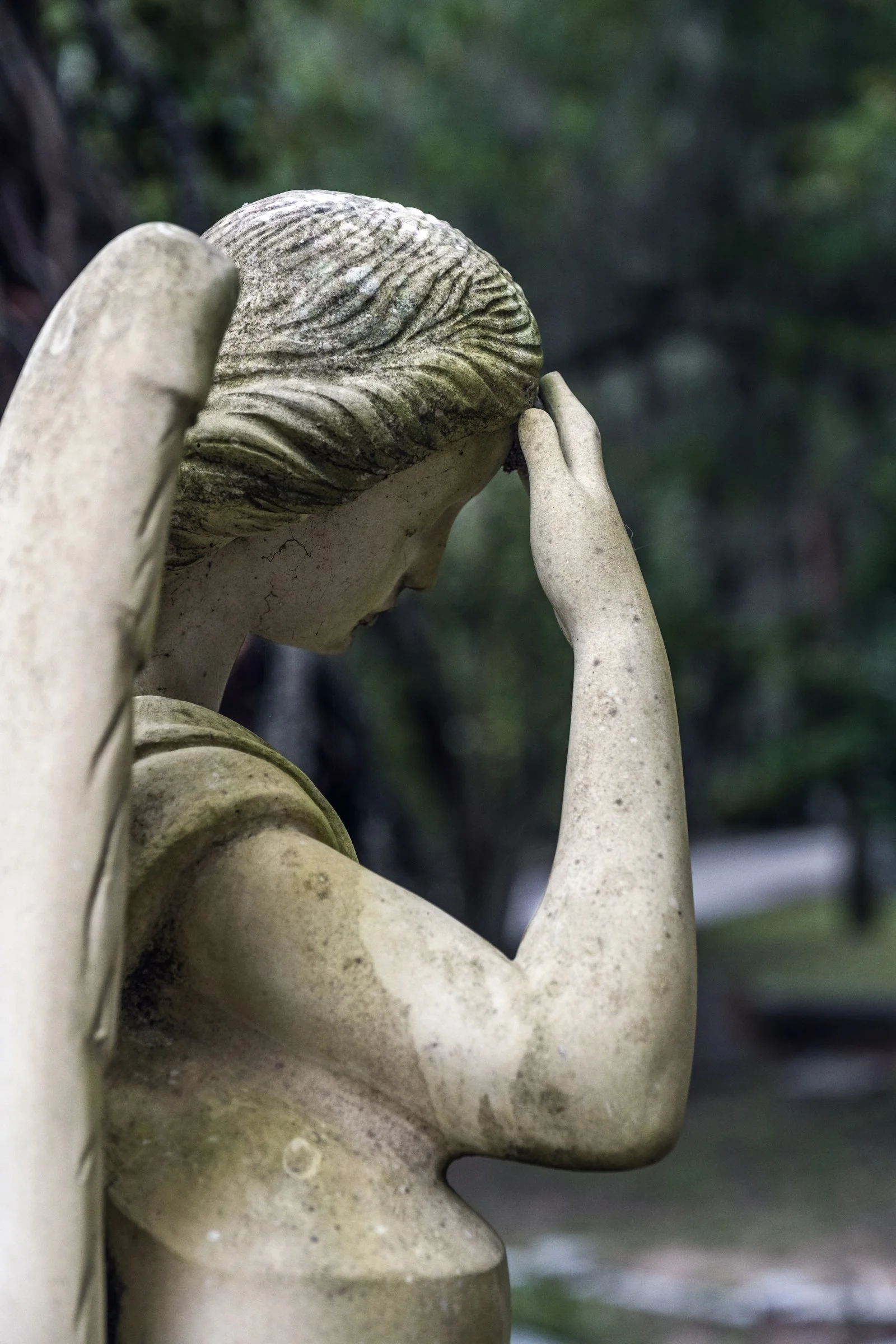 Colonial Park Cemetery, Laurel Grove Cemetery, Bonaventure Cemetery, gravestones, statues, Intimate Moments Within Savannah's Historic Cemeteries