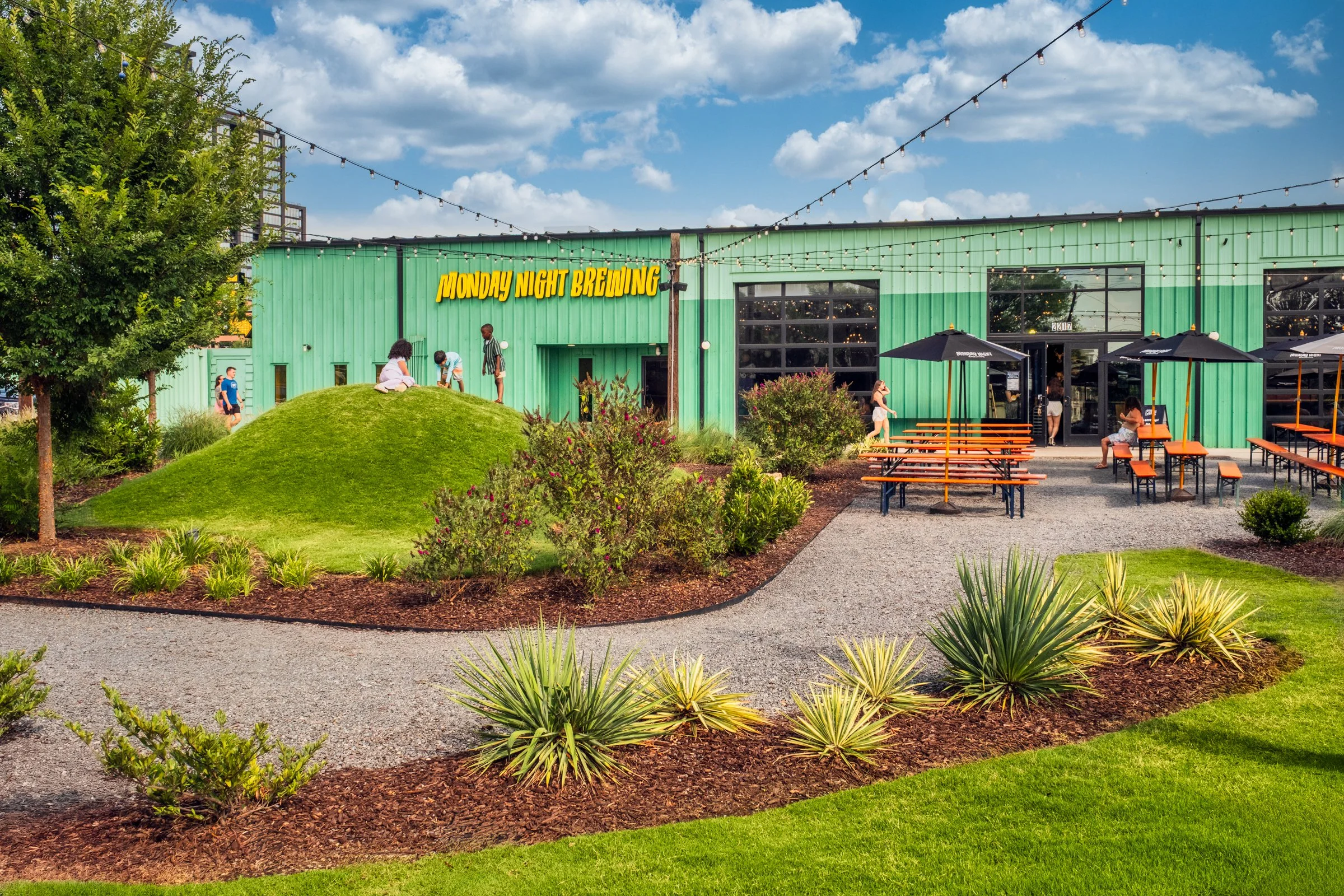 Monday Night Brewing, LandDesign - Charlotte, NC