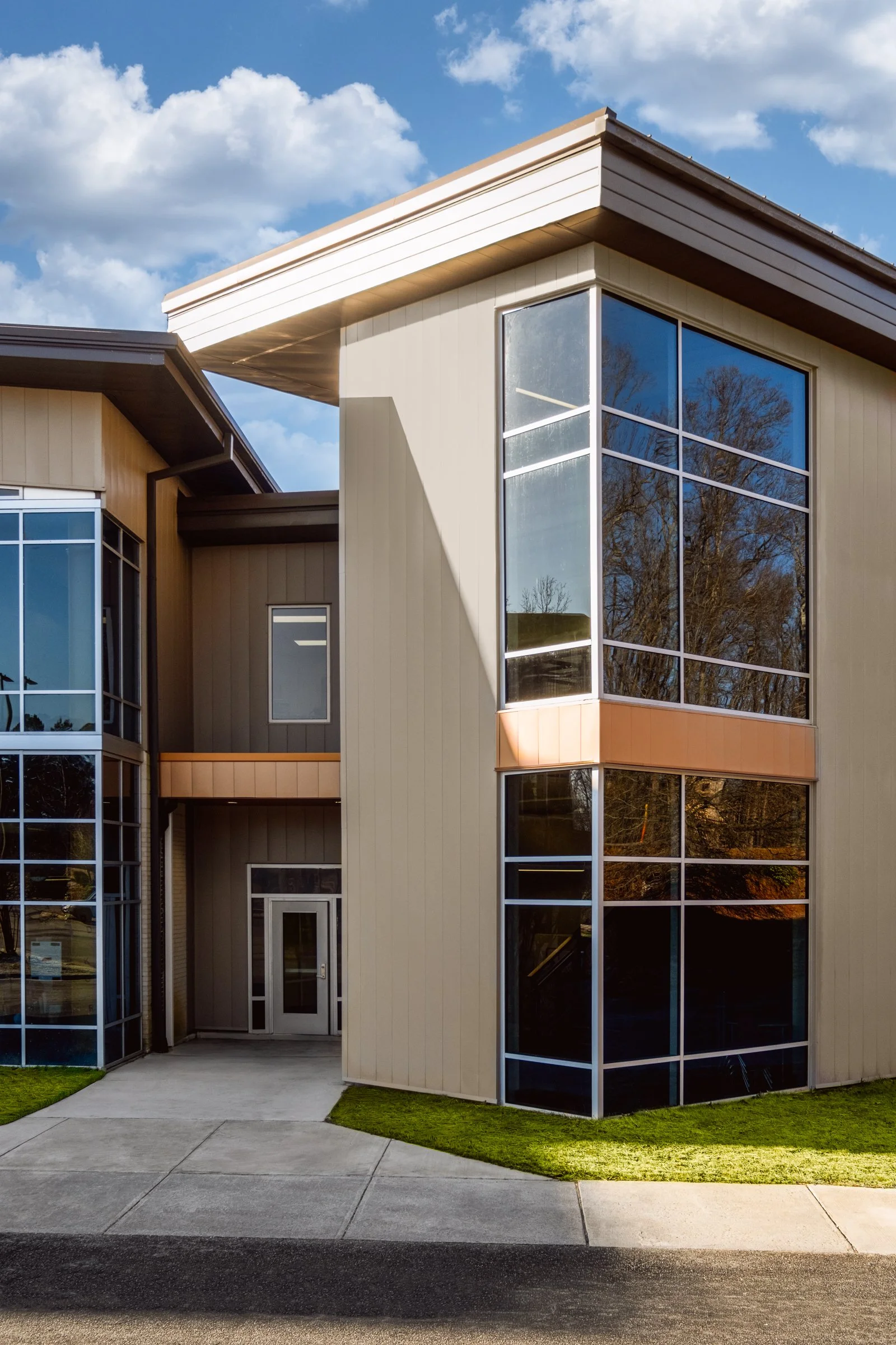 Haynes-Taylor YMCA renovation in Greensboro, NC designed by CPL Architecture, photographed by Paul Lange
