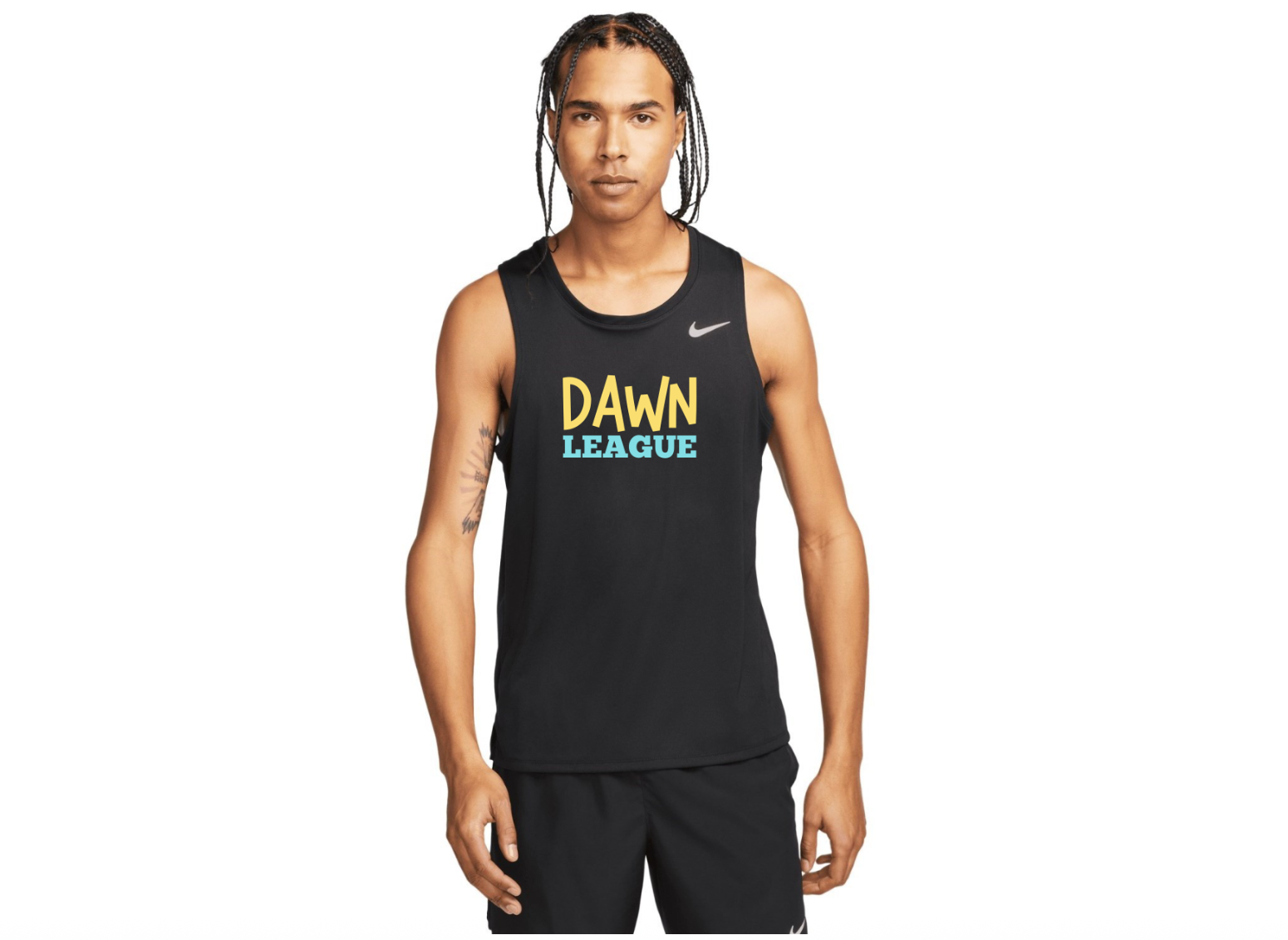 Mens Nike Dri-FIT UV Miler Singlet