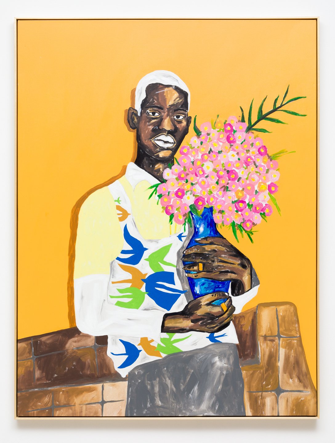  “O vaso de Marcel", 160 x 125 cm, Acrylic on Canvas, 2022 