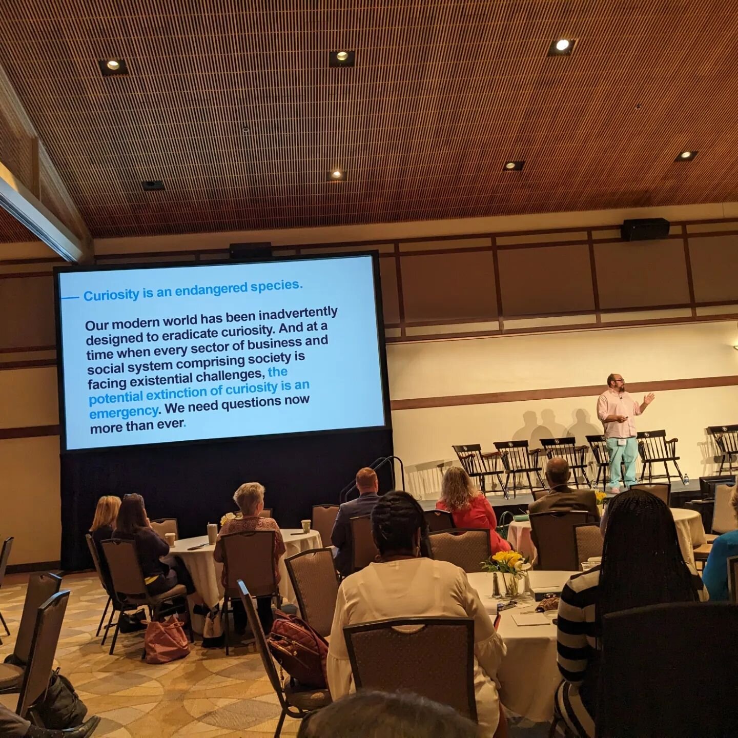 The HFHK Team had such a great day yesterday at the @de_nonprofit #ImpactDE2023 conference yesterday where keynote @goldenbergseth talked about using design thinking in nonprofit work. It was fascinating and inspiring!

Then we toured @odyessycharter