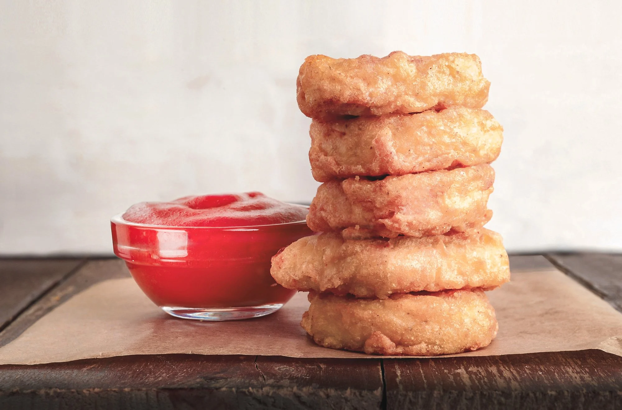 Nuggets for Autistic people is considered a safe food, stack of predictable in size and shape nuggets