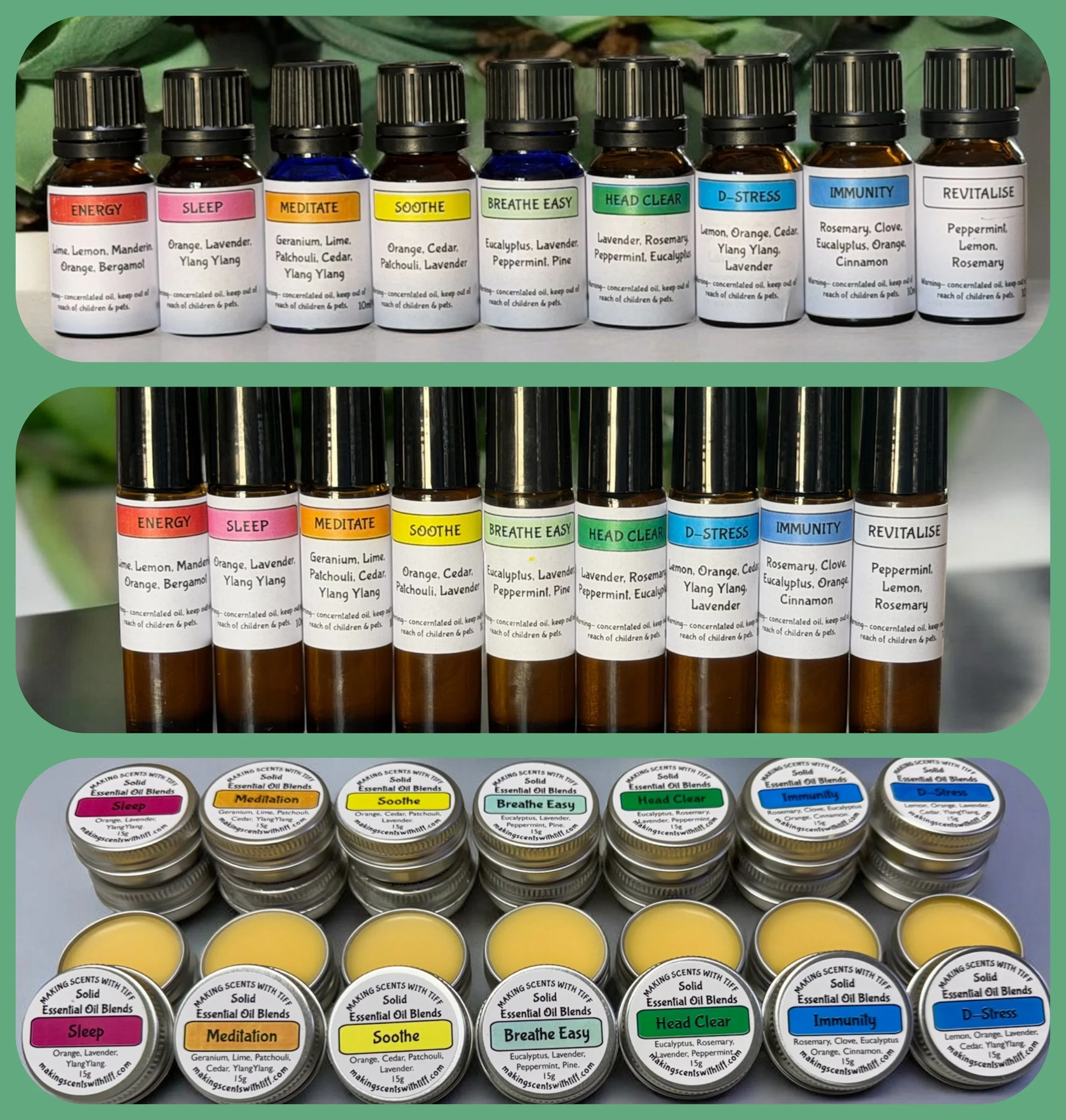 Essential Oil Blends