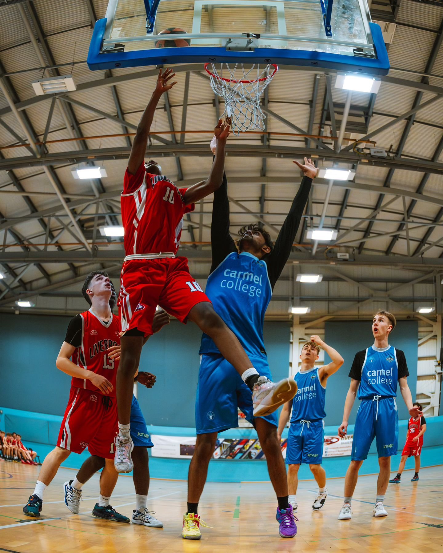 It&rsquo;s good to be back at the end of the court 🏀