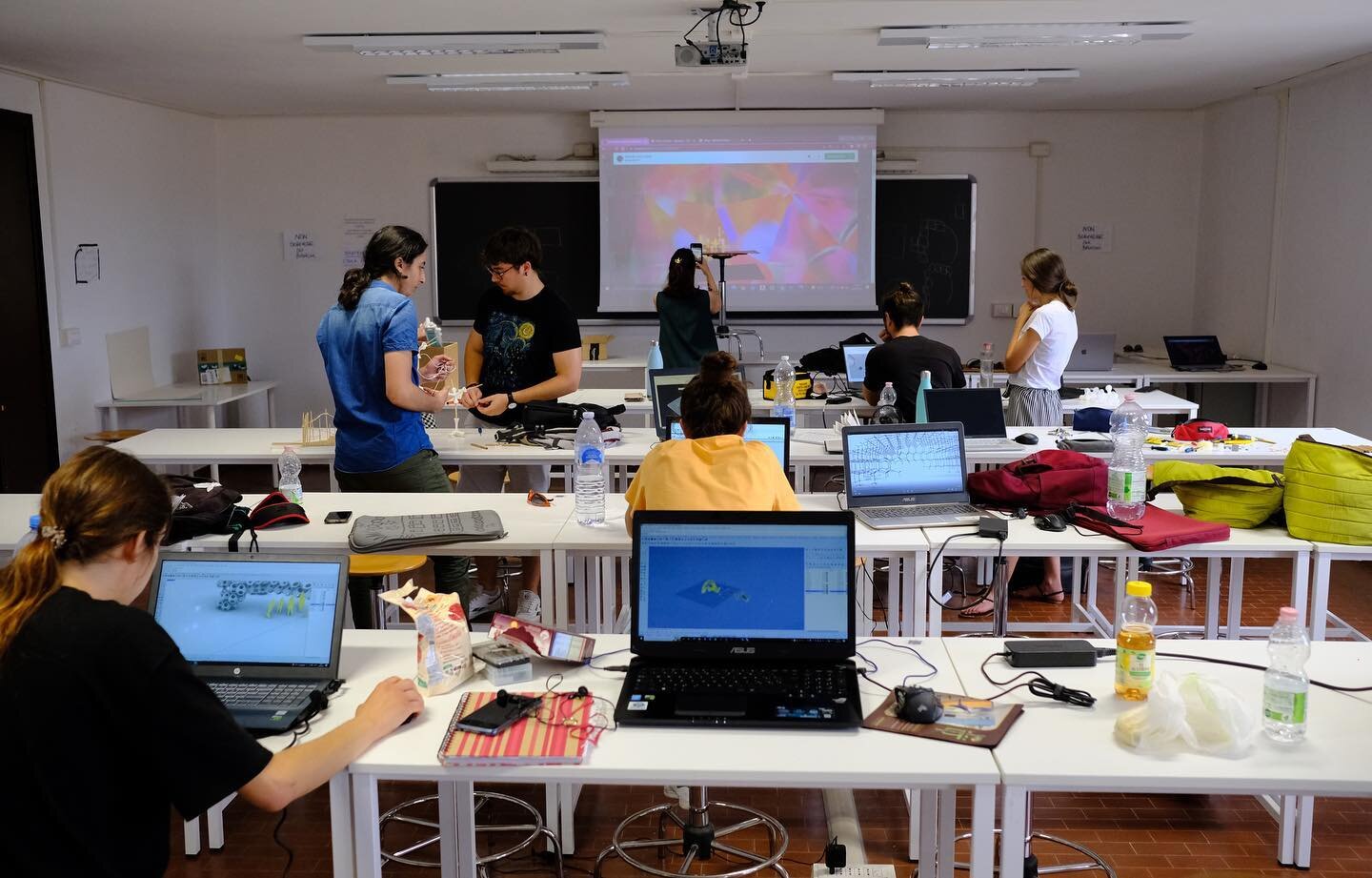 More process photos from the Collaborative Cognitive Objects Workshop we&rsquo;ve just finished in collaboration with @ieapisa @unipisa. Thank you for inviting us for the 6th year in a row and a special thank you to the wonderful prof.ing. Marco Gior
