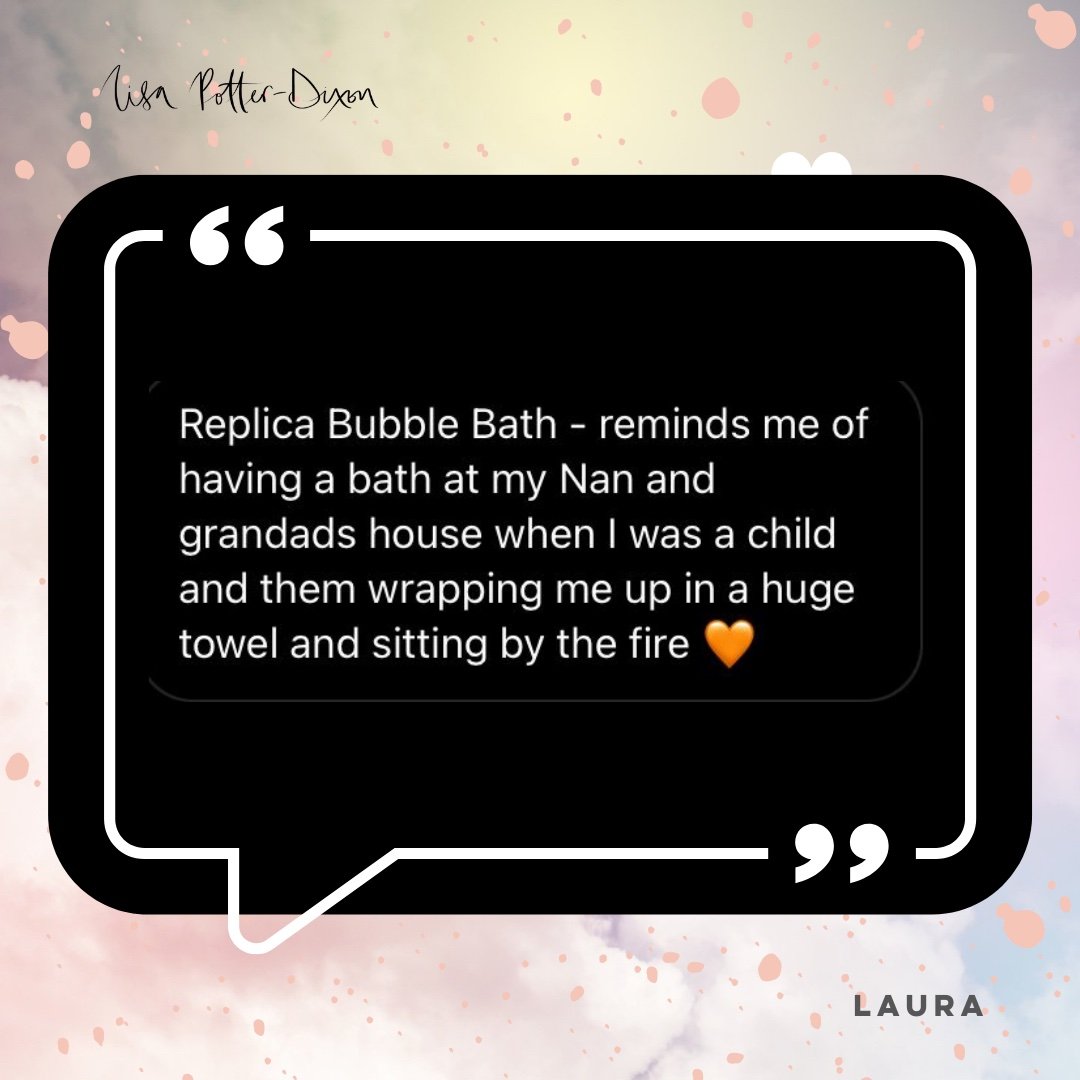 Lisa Potter-Dixon Fragrance Stories Laura Replica Bubble Bath.jpeg