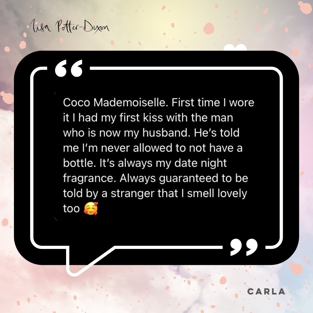 Lisa Potter-Dixon Fragrance Stories_Carla_ Coco Mademoiselle.jpeg