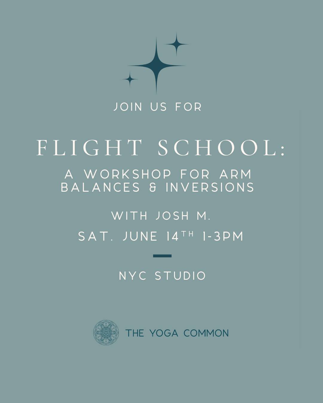 🌟 Back by Popular Demand! 🌟

Have you ever wanted to try an inversion, but weren't sure where to start? Maybe you saw a crow pose and thought, &quot;I want to do that! How do I do that?&quot; Enter Josh M. and your new plans for this weekend!

This