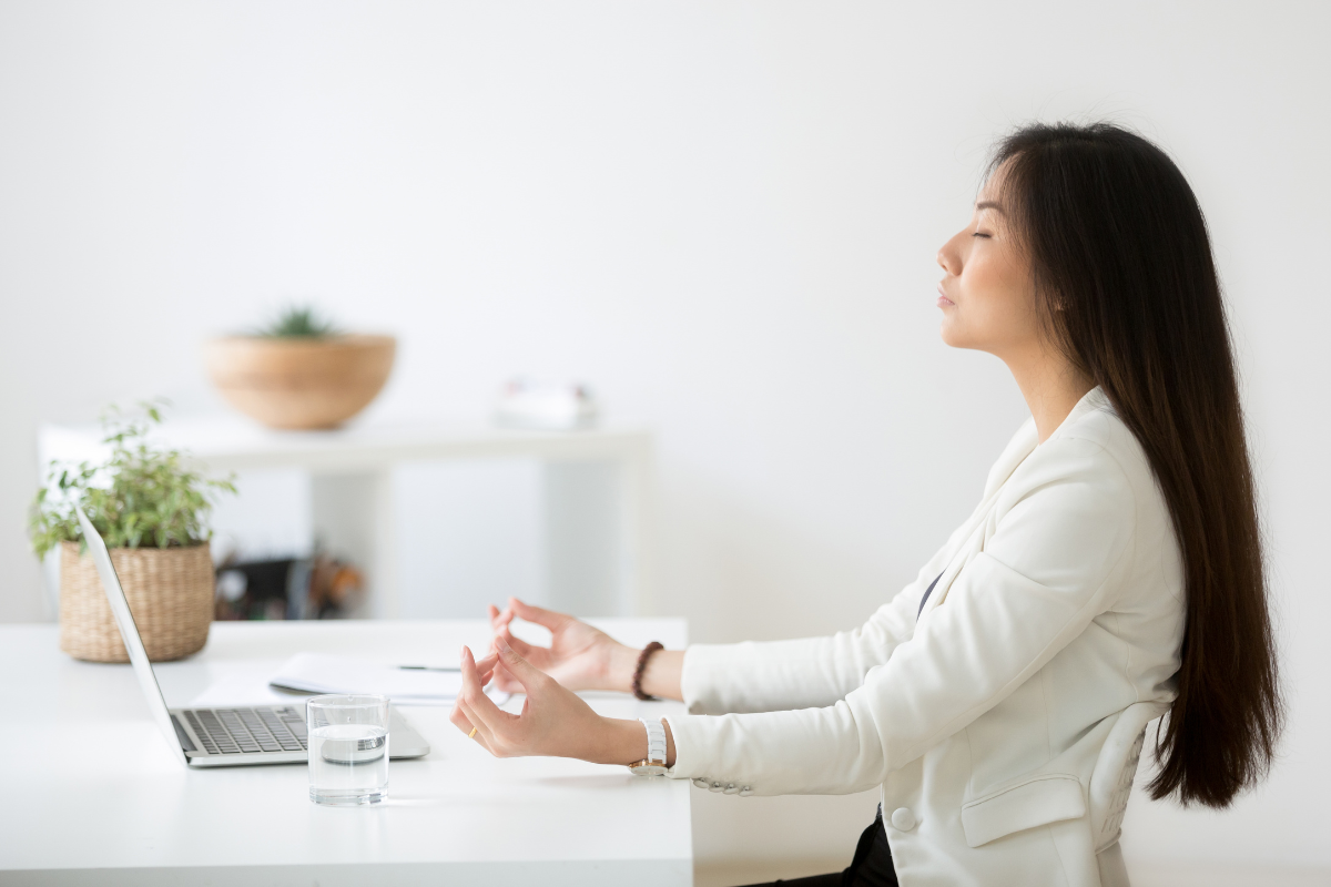 5-Minute Yoga Reset at Your Desk