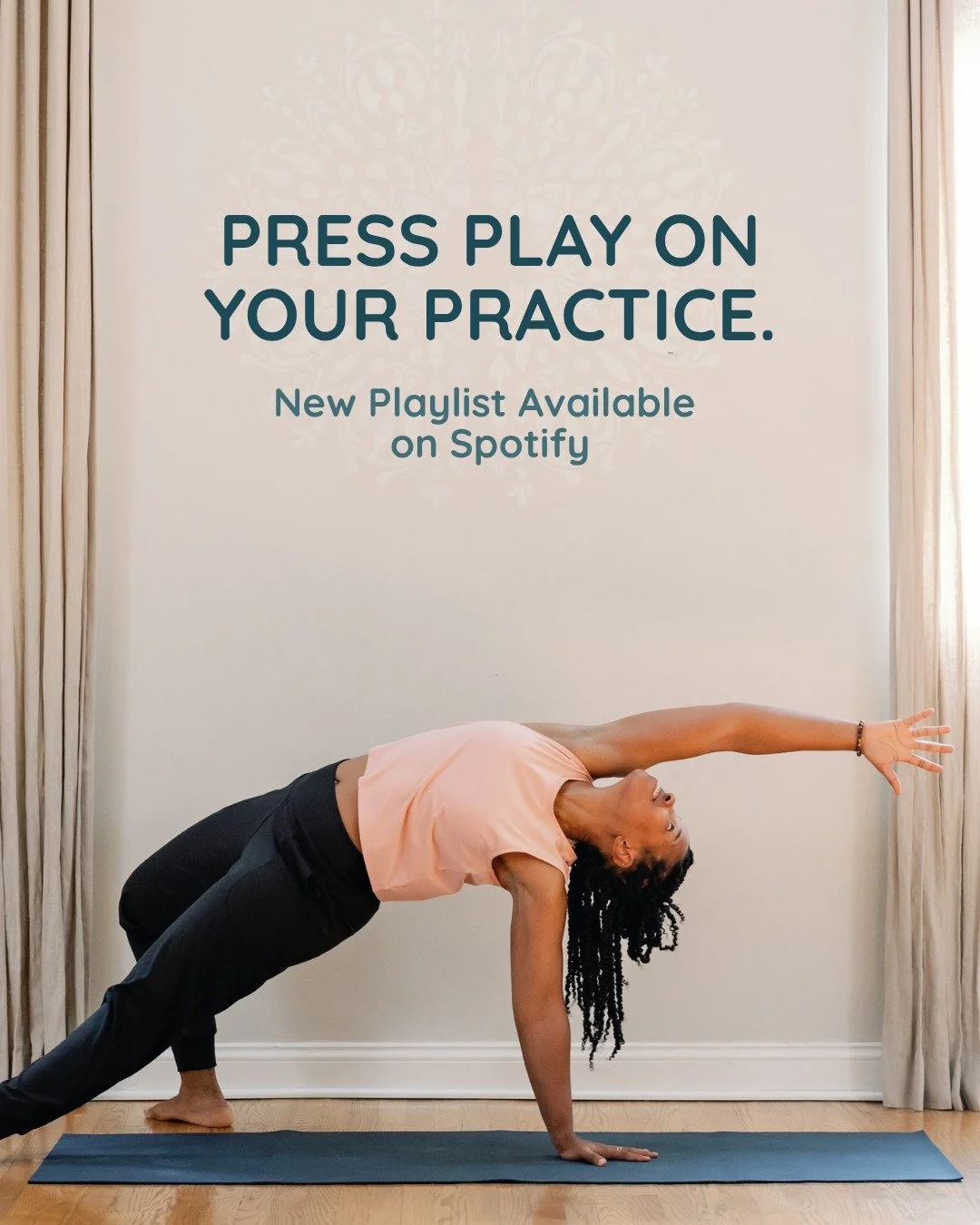 New vibes for your practice! 🎶

Our latest Spotify playlist is live and is curated to move, breathe, and flow with you. Tap in, tune out, and let the music guide your practice!

#yogacommonstudio #yoga #yogavibes #spotify #yogaeveryday