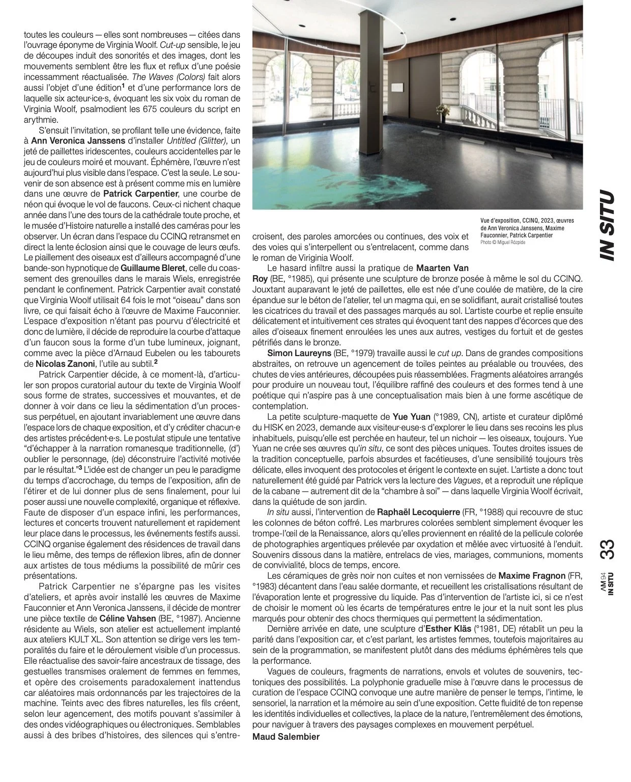 The Waves, L'Art Même, 2024