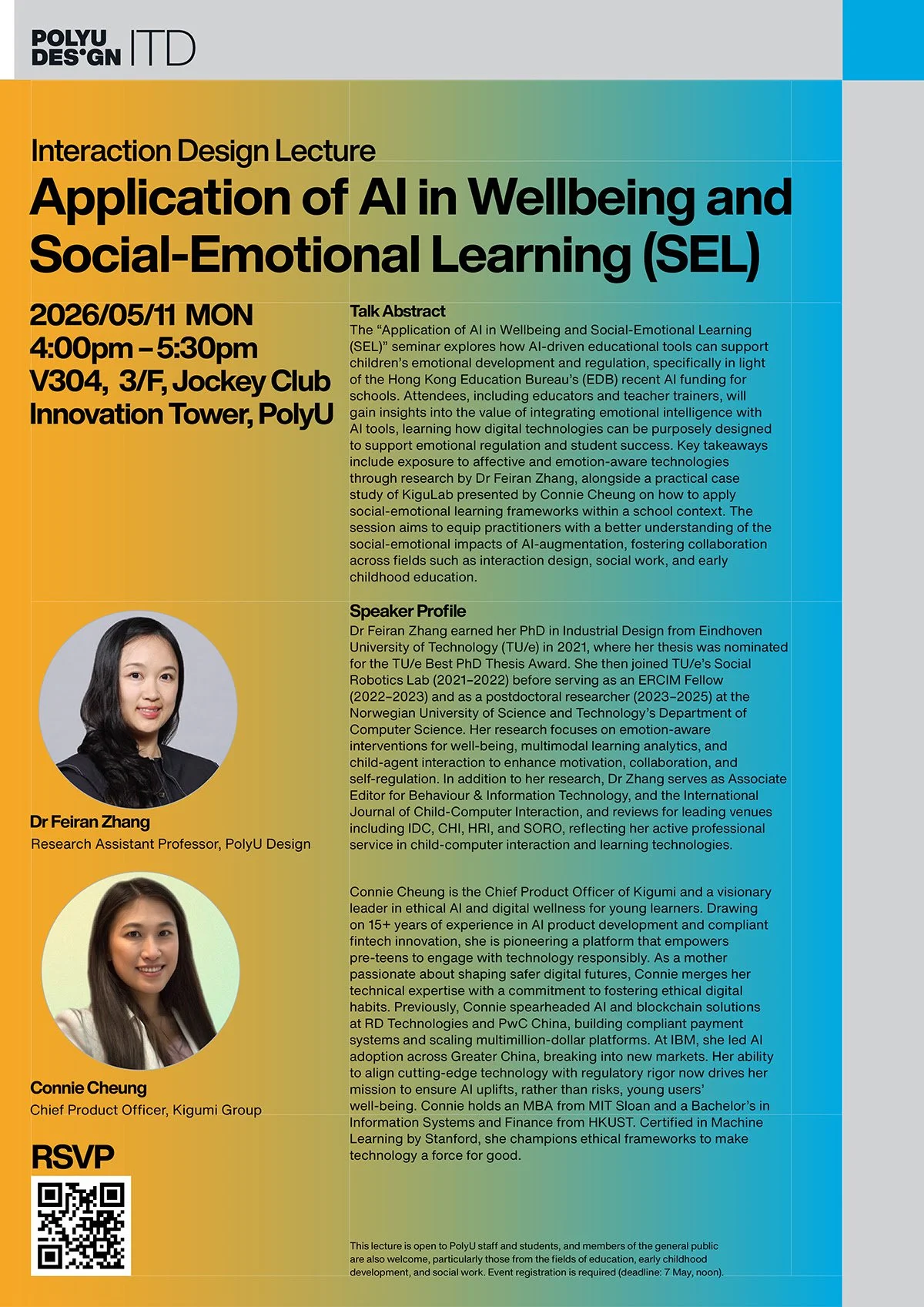 Interaction Design Lecture — Application of AI in Wellbeing and Social-Emotional Learning (SEL)