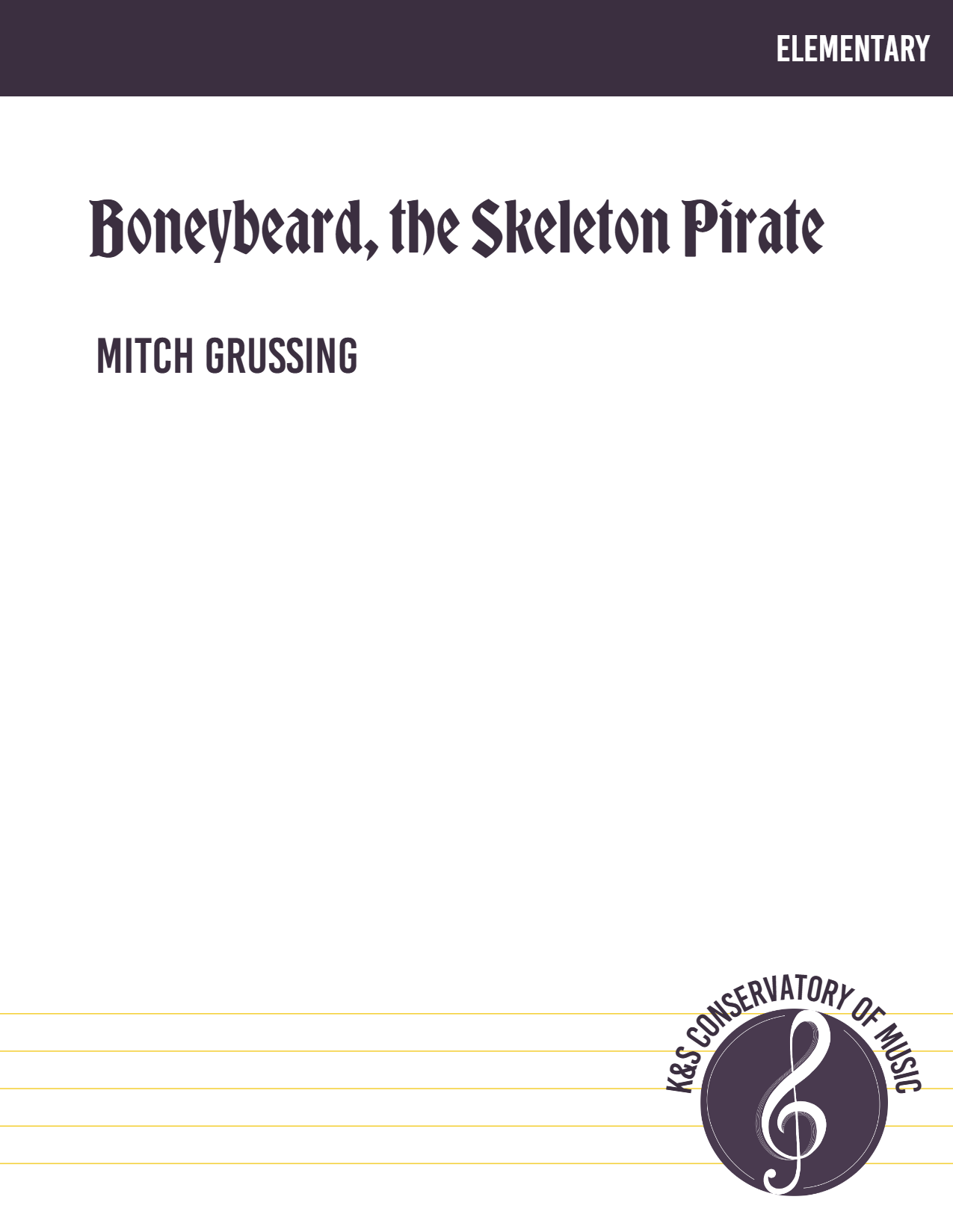 Boneybeard, the Skeleton Pirate by Mitch Grussing