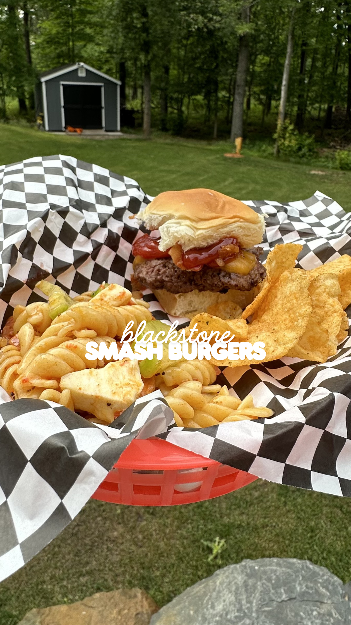 Blackstone smash burgers