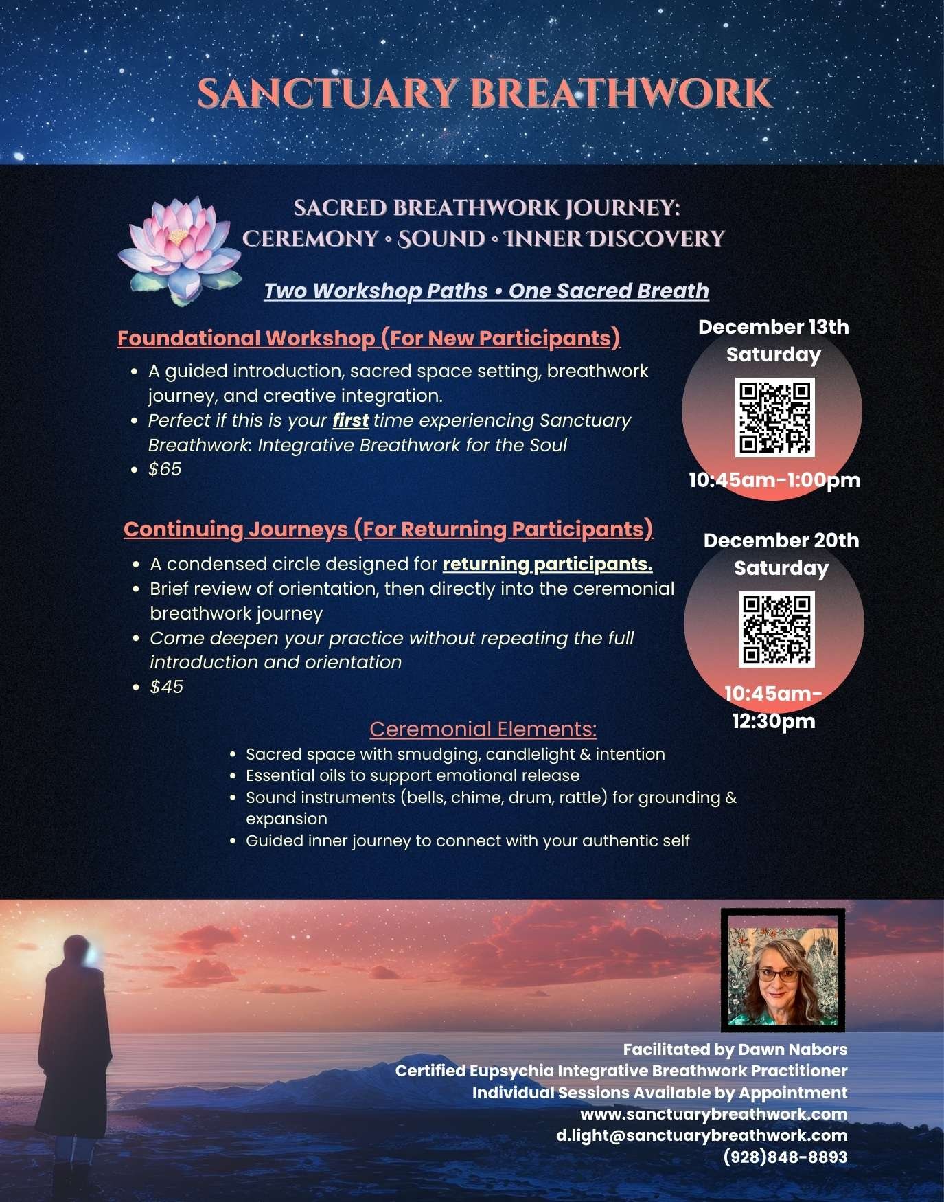 Sanctuary Breathwork with Dawn 