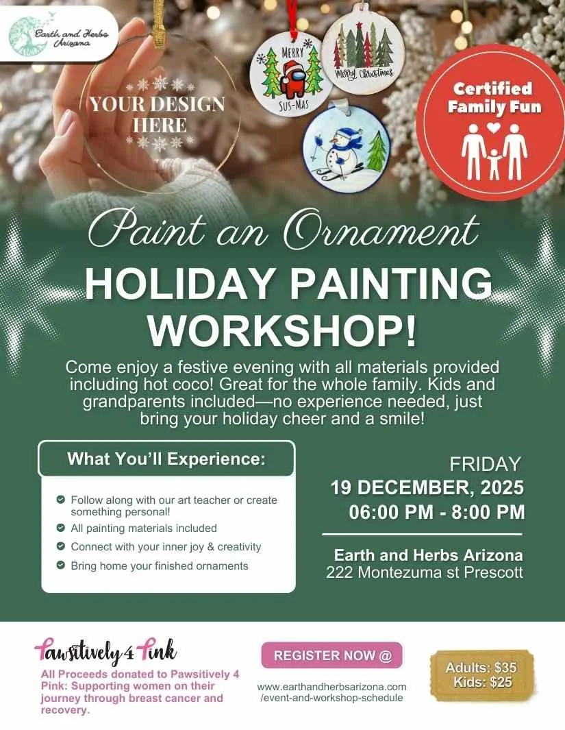 Holiday Ornament Painting Workshop 