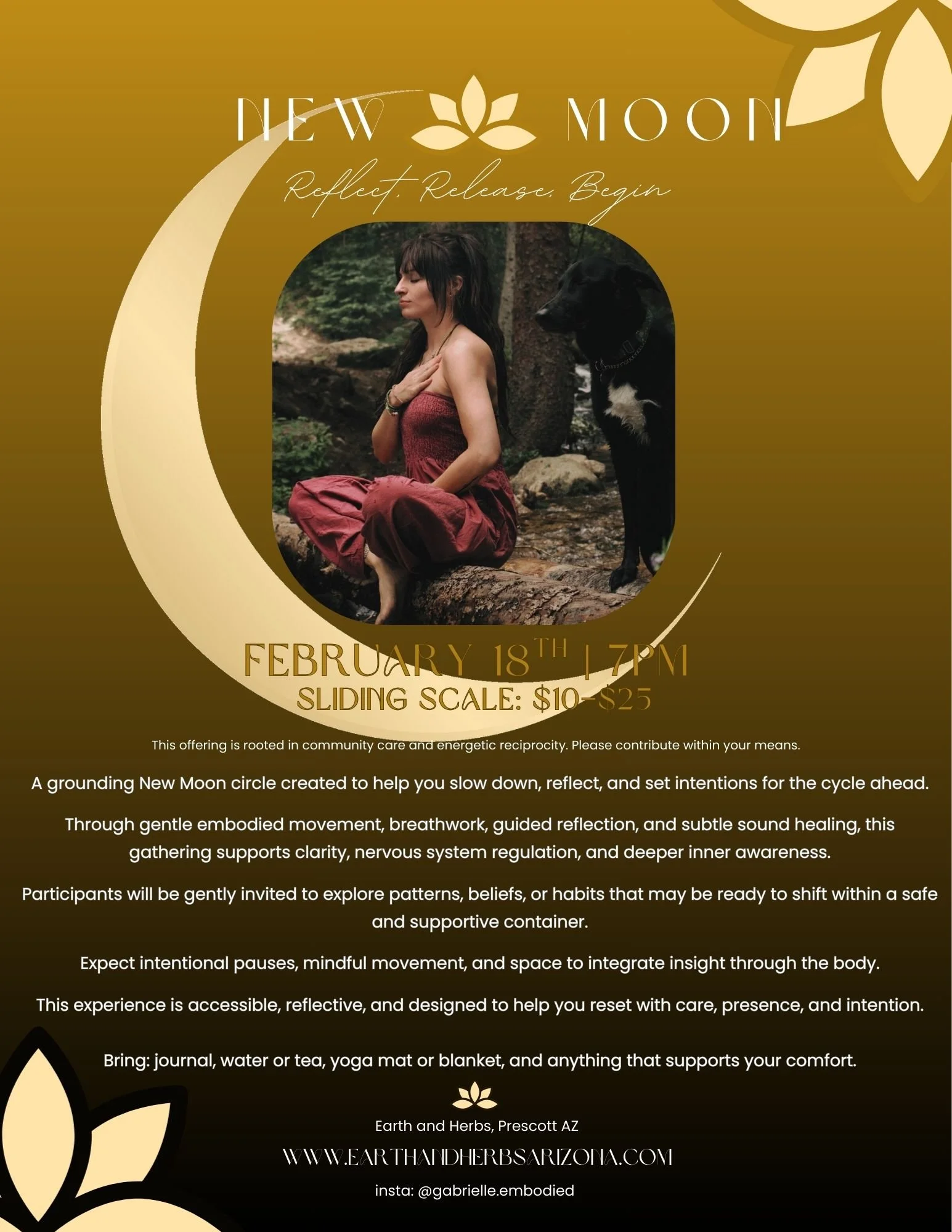 New Moon Reset: Reflect, Release, Begin