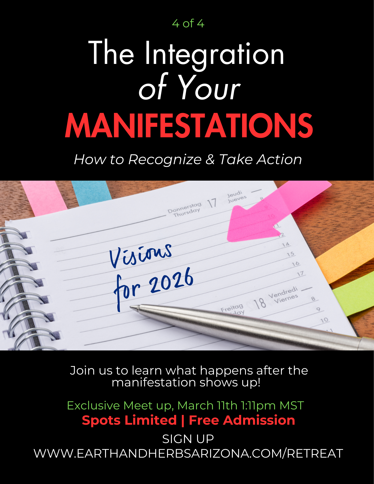 The Integration of Your Manifestations