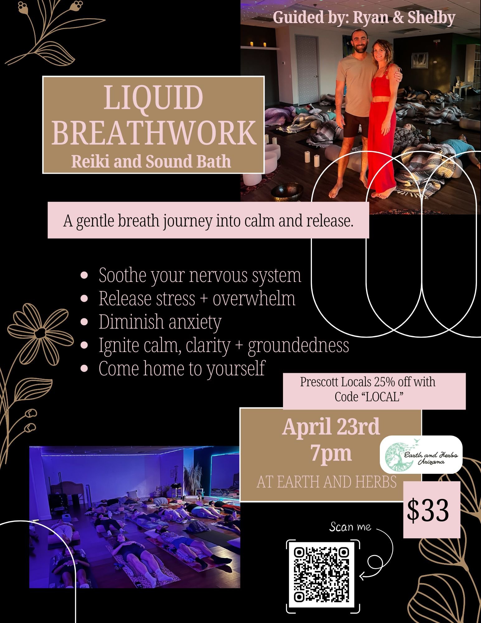 Liquid Breathwork™, Reiki &amp; Sound Healing 