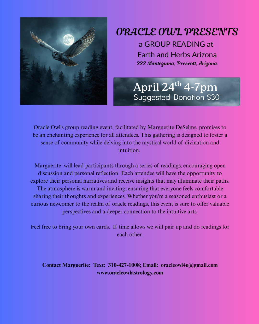 Group Psychic Reading 