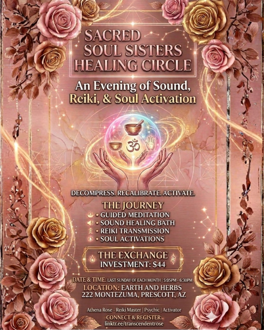 Sacred Soul Sisters Healing Circle 