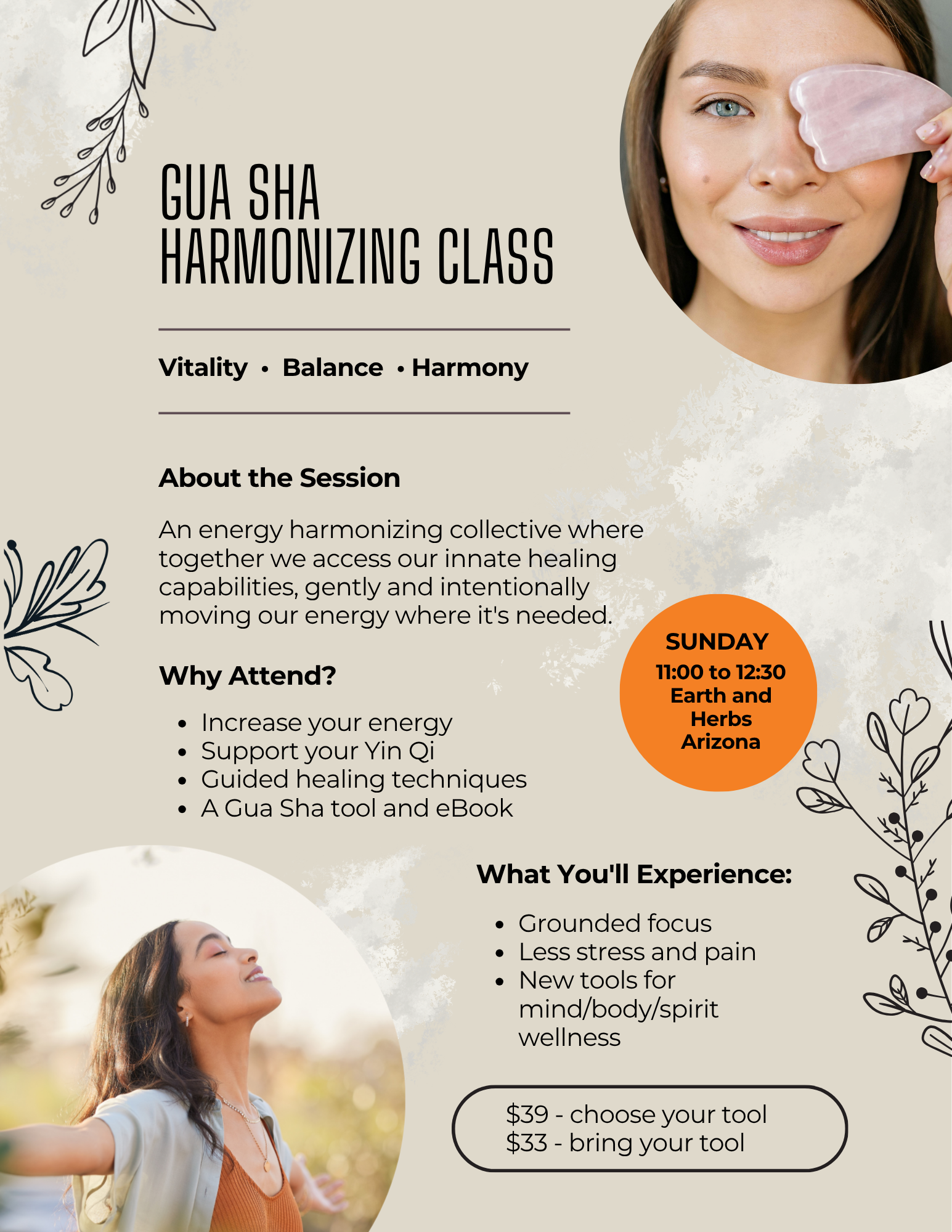 Gua Sha Harmonizing Class