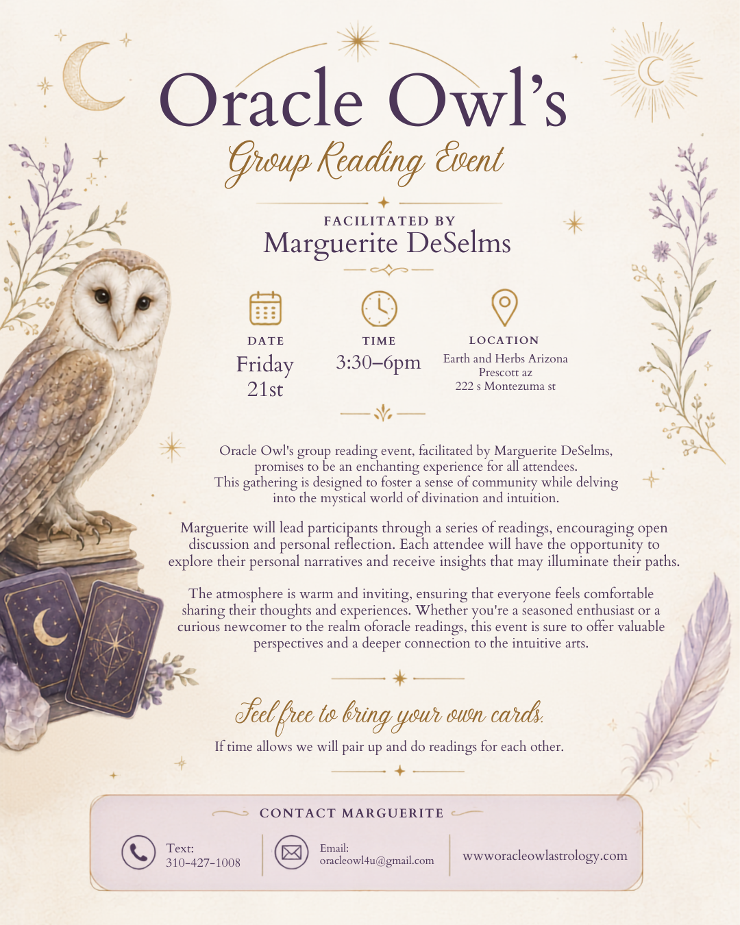 Oracle Owl Group Reading