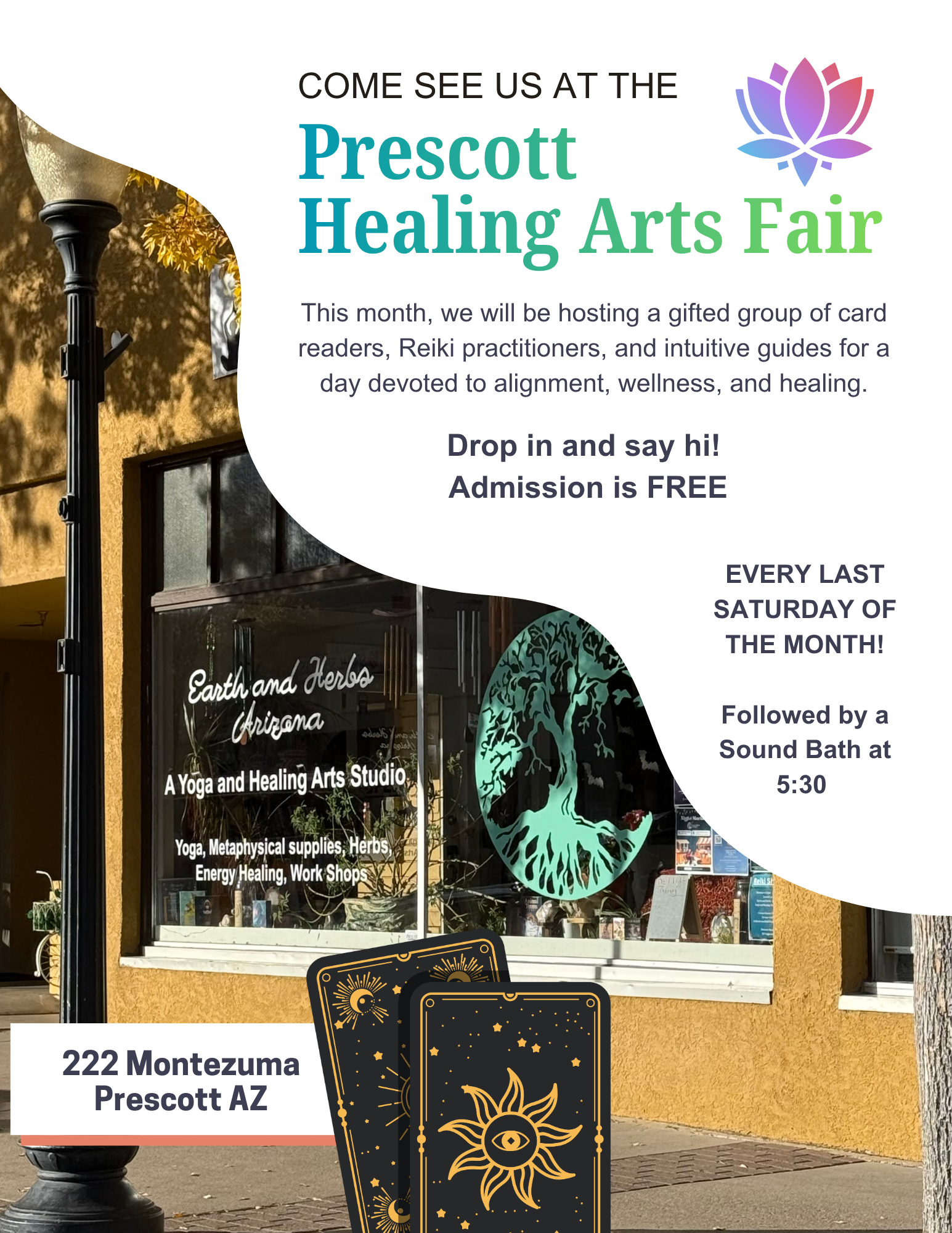 Monthly Healing Arts Fair 