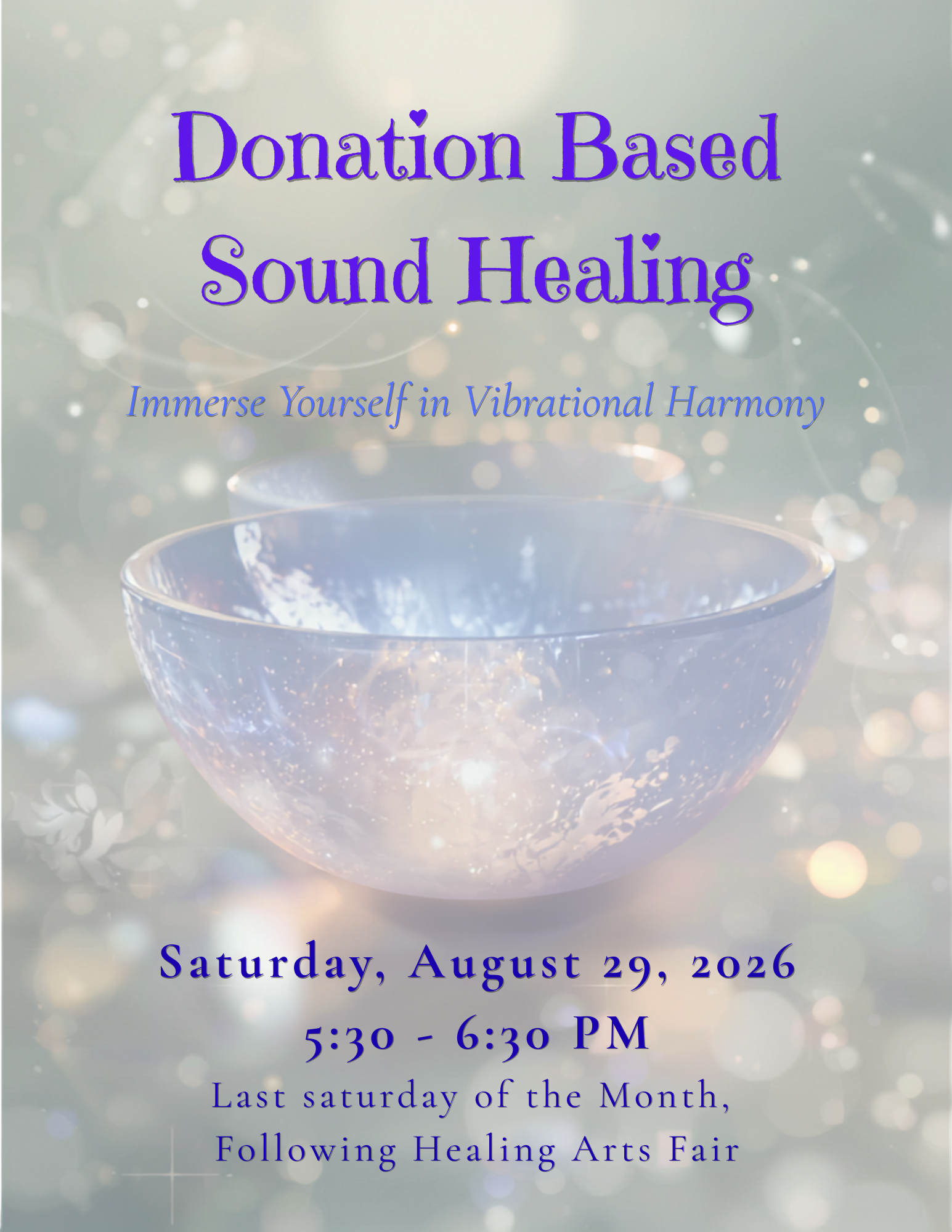 Donation Based Sound Healing
