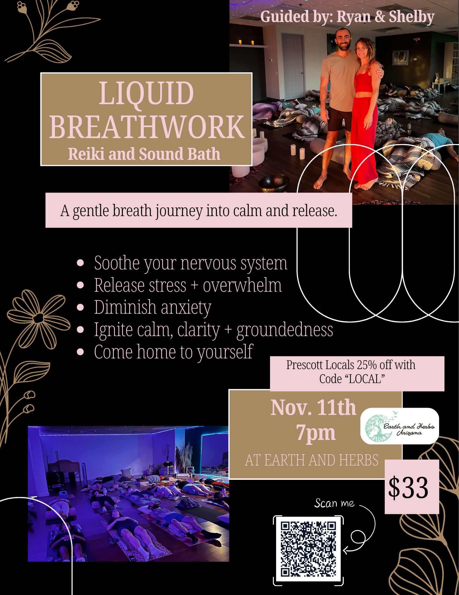 Liquid Breathwork™, Reiki &amp; Sound Healing 