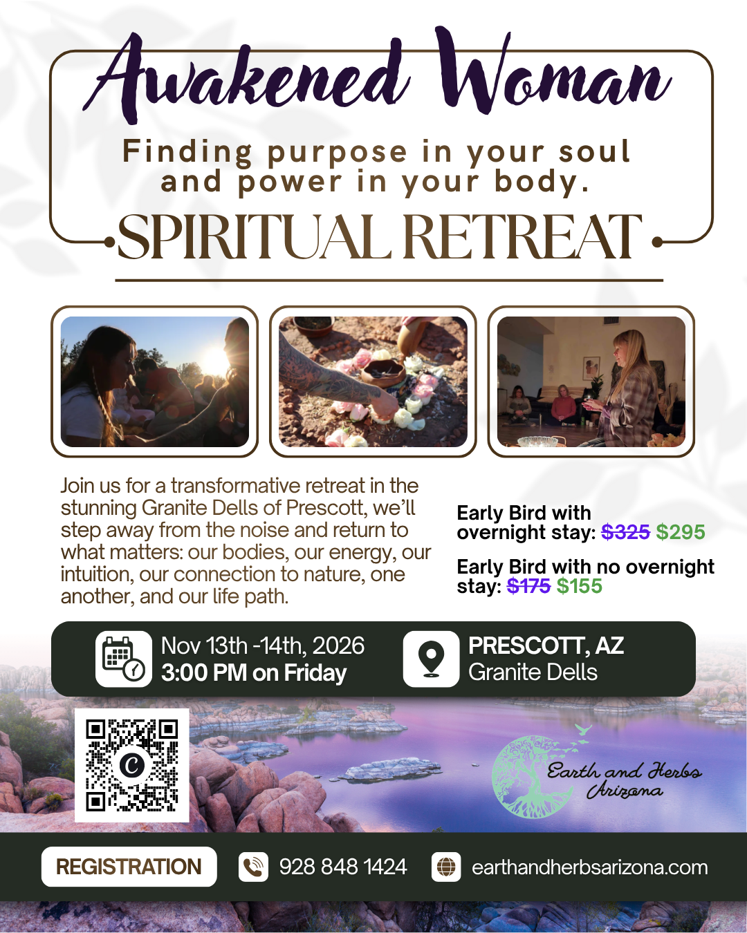 Woman Awakened: A Soul &amp; Energy Retreat to master and awaken your energetic body and remember your TRUE purpose.