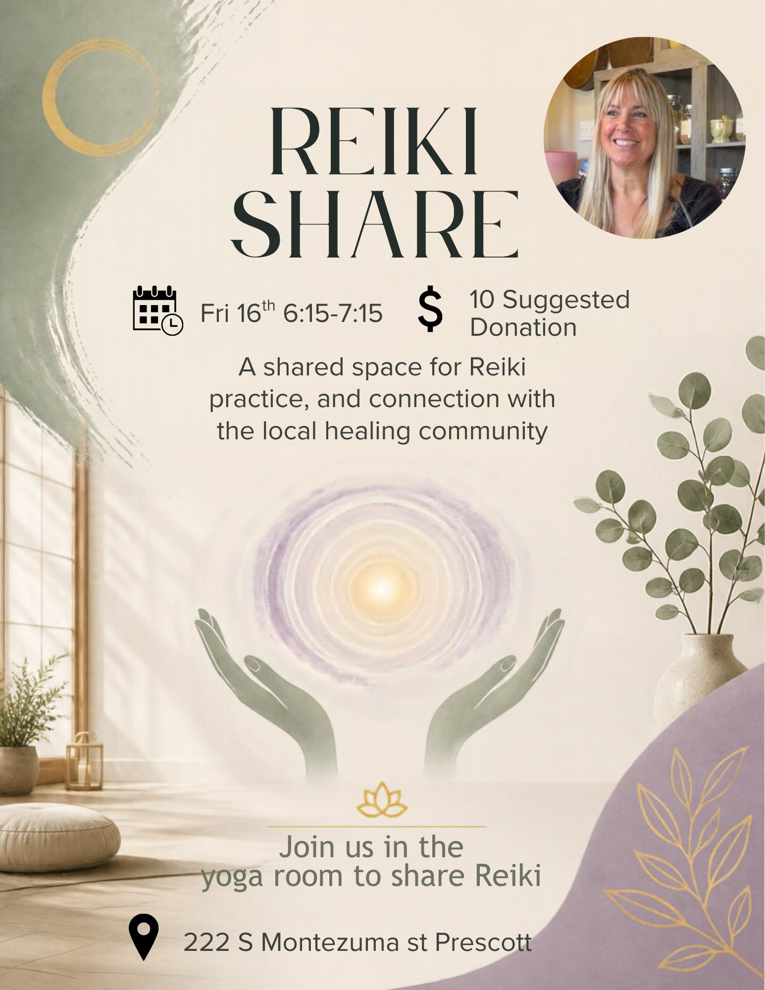Reiki Share Group - Hosted by Angie