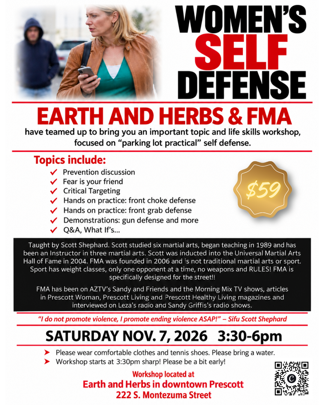Women's Self Defense Workshop