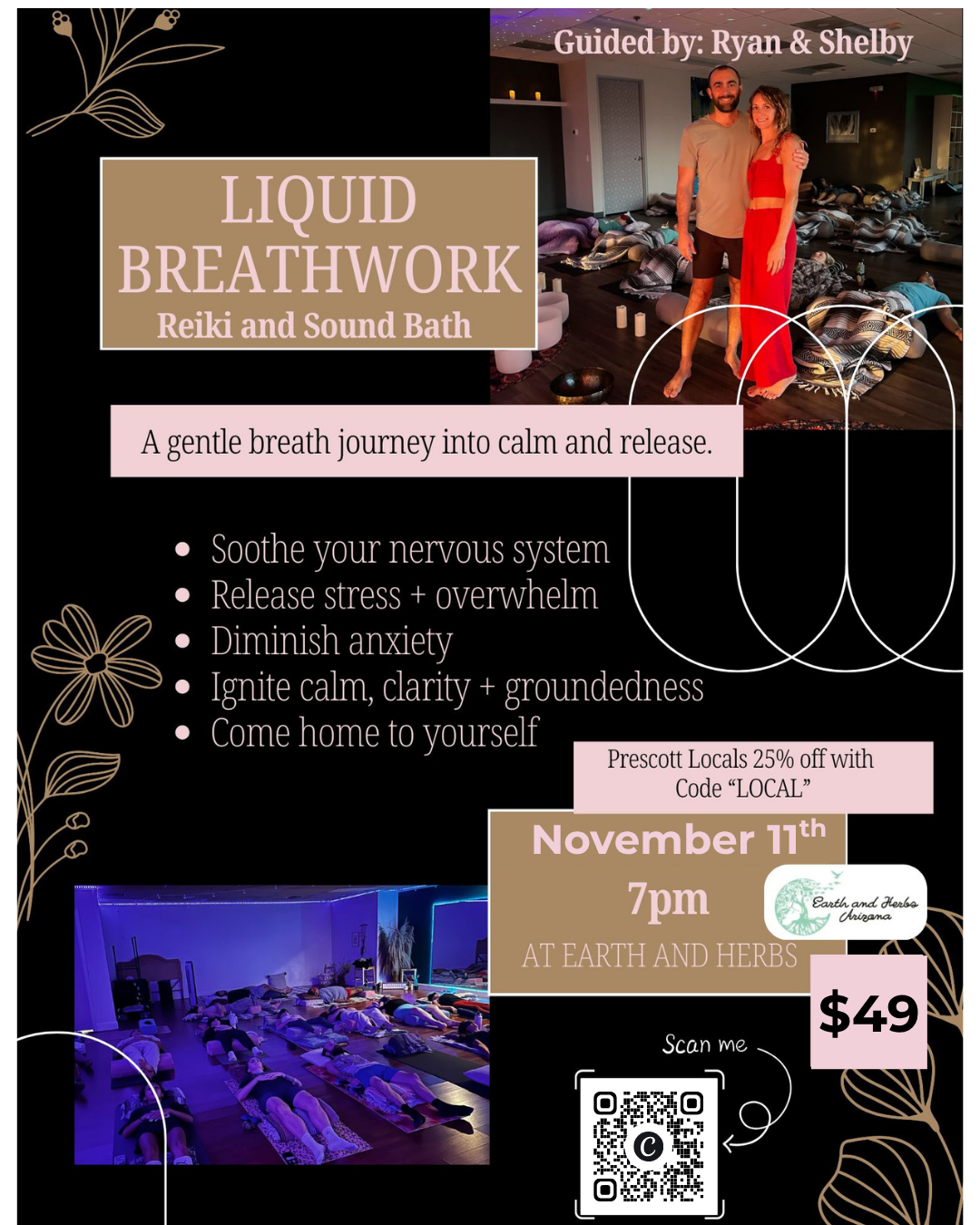 Liquid Breathwork™, Reiki &amp; Sound Healing 