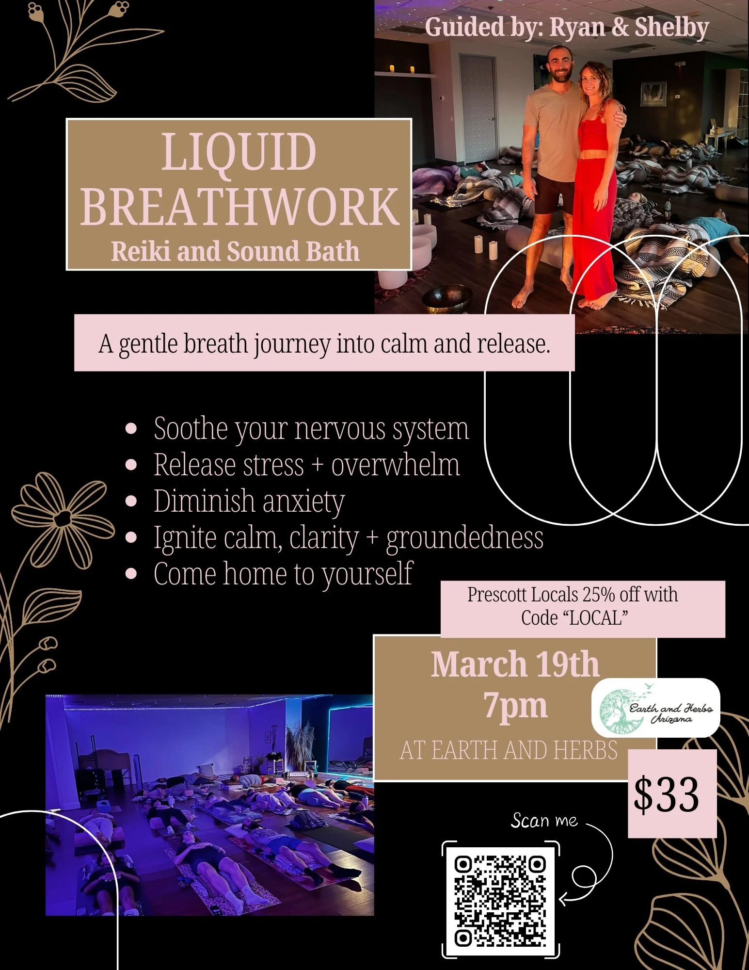 Liquid Breathwork™, Reiki &amp; Sound Healing 