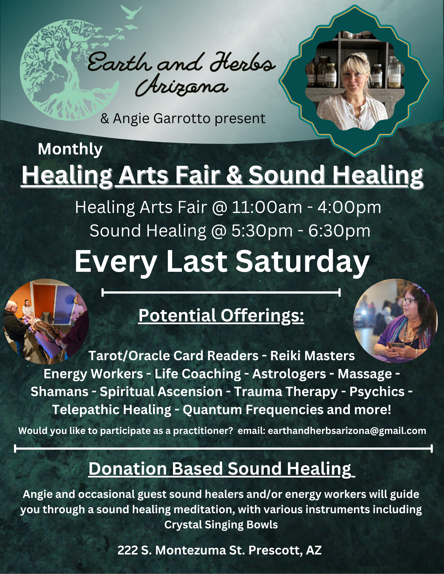 Monthly Healing Arts Fair 