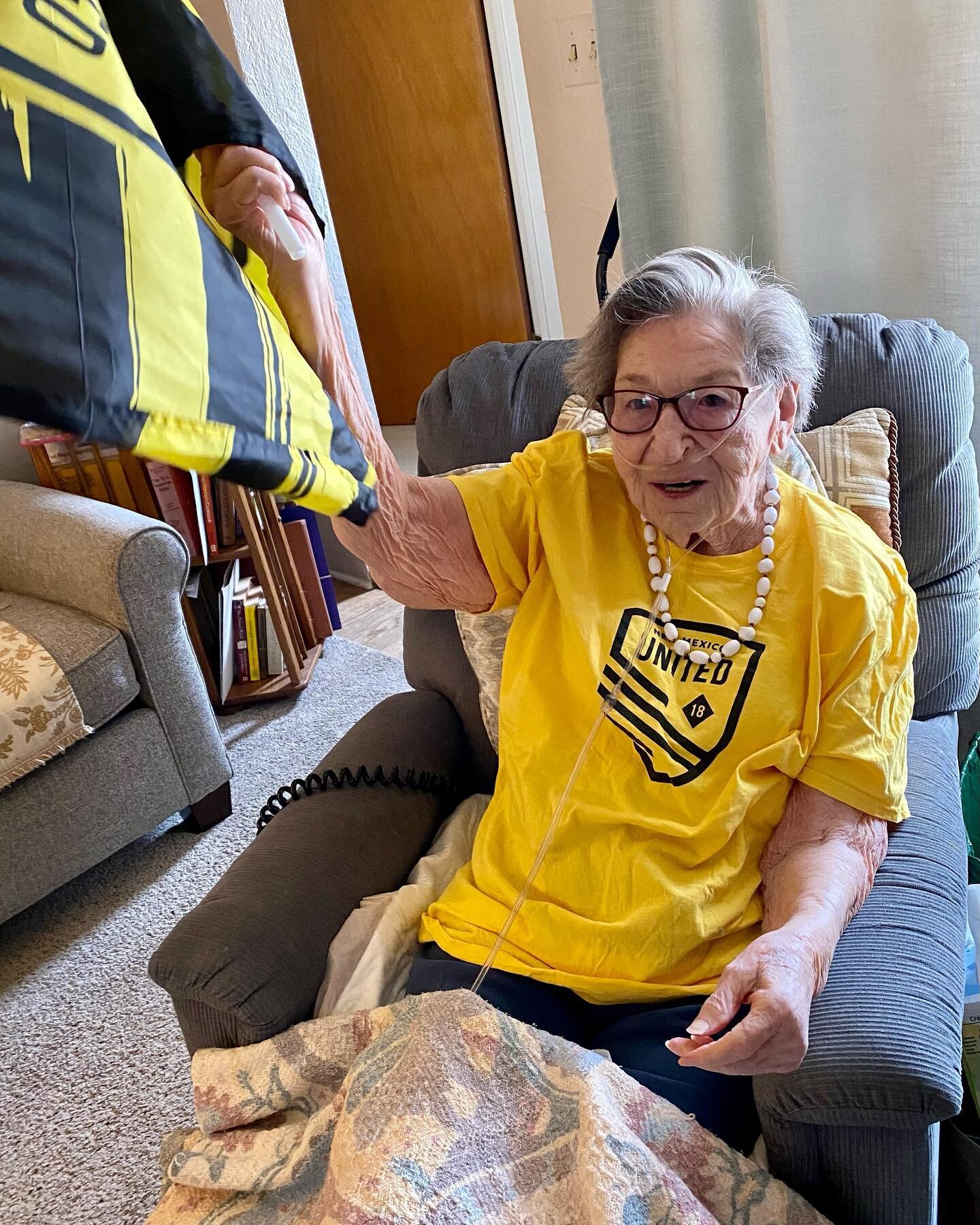 Grandma is @yungjoc650 if he played for @newmexicoutd ⚽️⚾️ for Halloween 
fun fact..: we saw him play at the isotopes when he was with the dodgers. PLUS he has a brother with Down syndrome so we&rsquo;ve always been big fans of his
