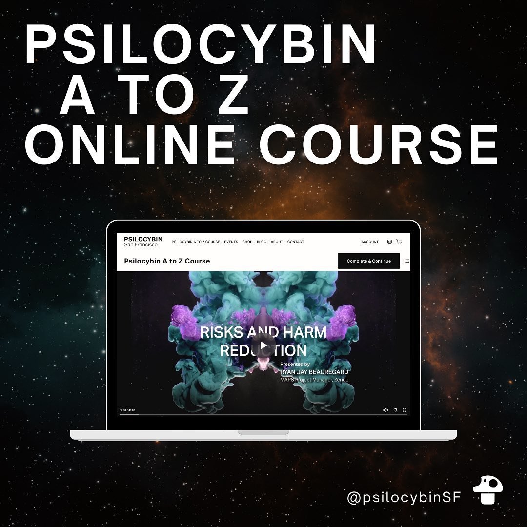 🍄👩🏻&zwj;💻PSILOCYBIN A TO Z COURSE 

We&rsquo;ve redesigned our course to offer a more intuitive flow. LINK IN BIO!

Discover how to safely enjoy the benefits of magic mushrooms. 🍄🐉