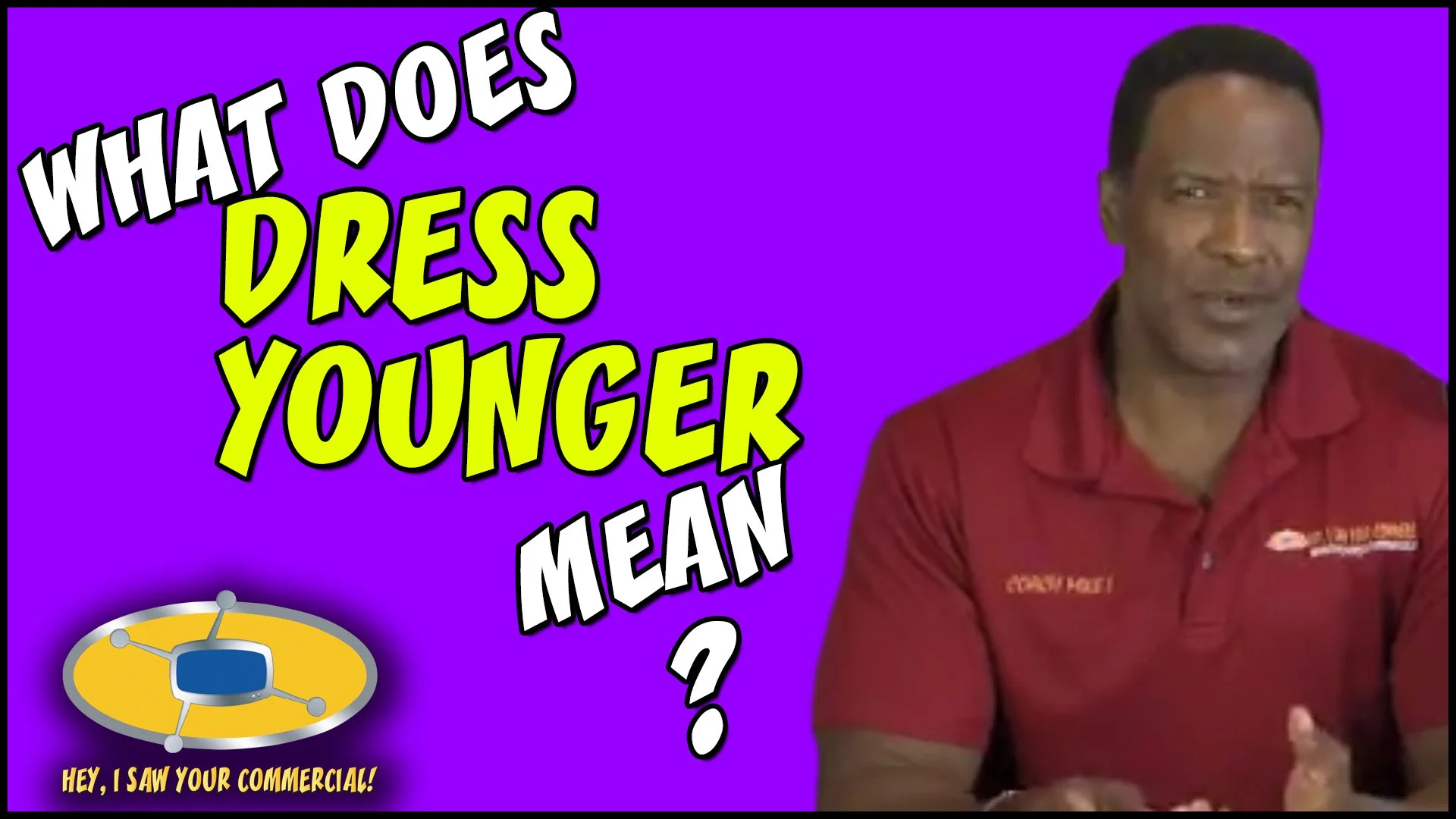 WHAT DOES “DRESS YOUNGER” MEAN?