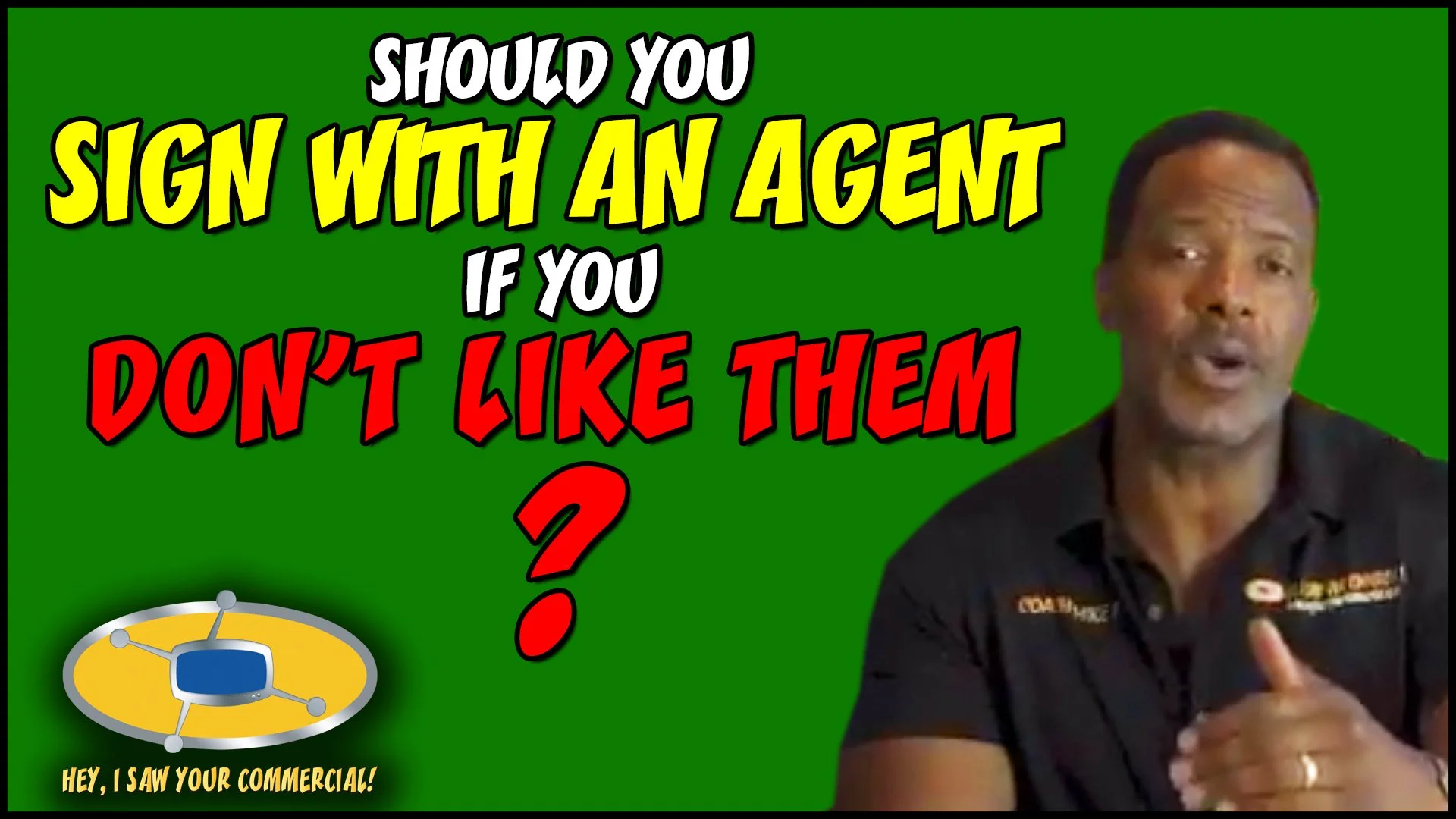 Should You Sign with an Agent if You Don’t Like Them?