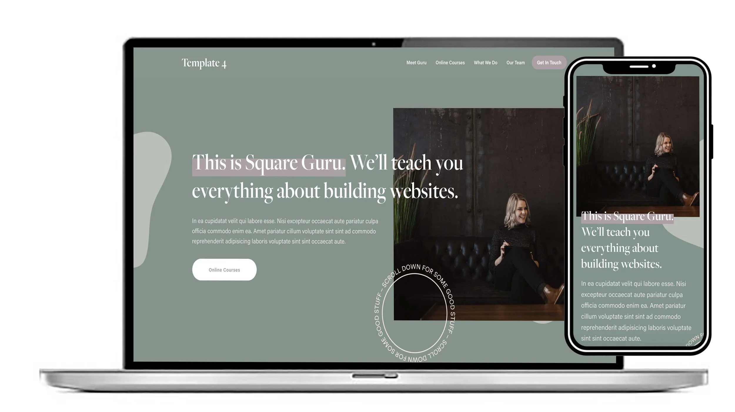 Squarespace website templates and designs